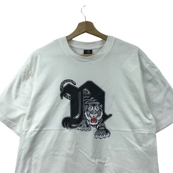 Japanese Brand × Nitraid Vtg NITRAID JAPAN TIGER Streetwear Tokyo Tee Shirt Size US M / EU 48-50 / 2 - 2 Thumbnail