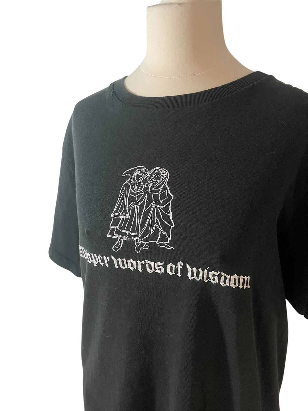 Number (N)ine × Takahiromiyashita The Soloist. number nine “Whisper Words Of Wisdom” tee Size US M / EU 48-50 / 2 - 3 Thumbnail