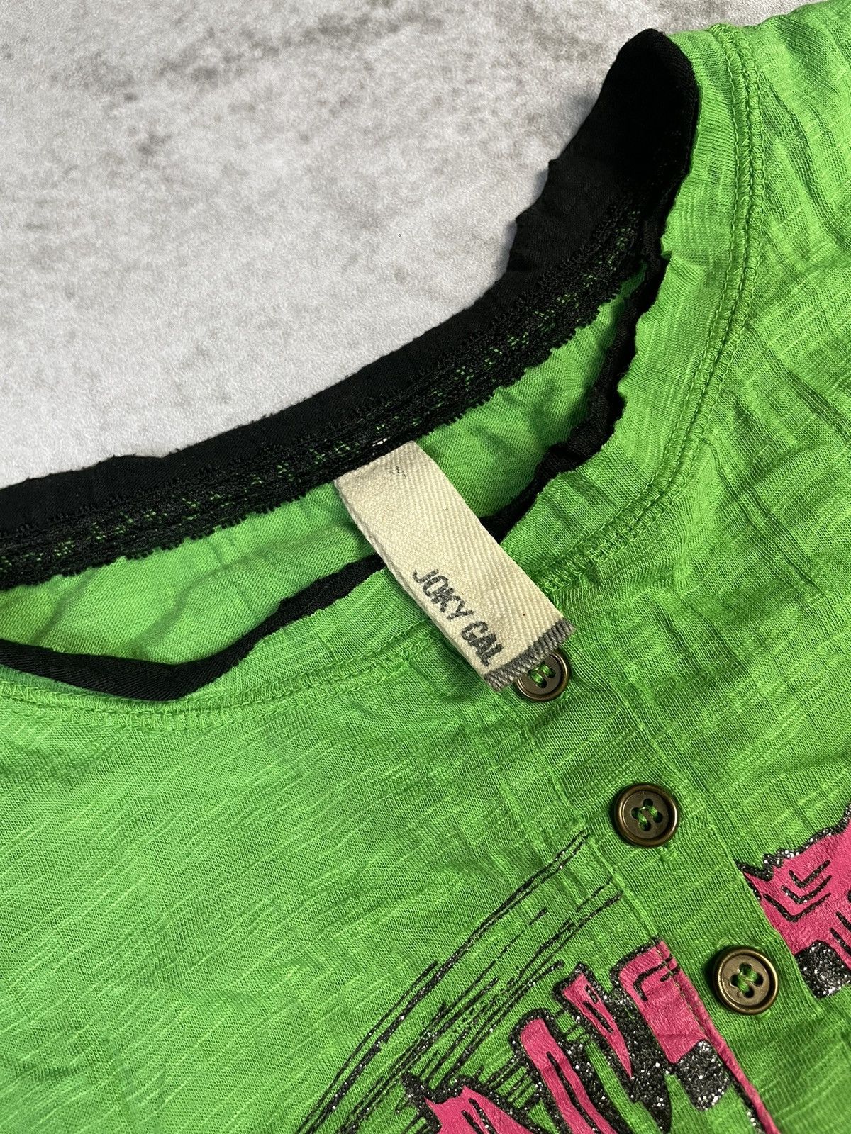 Hysteric Glamour 2000s Joky Gal Playful Gyaru Graphic Long Sleeve Tshirt Size M / US 6-8 / IT 42-44 - 6 Thumbnail