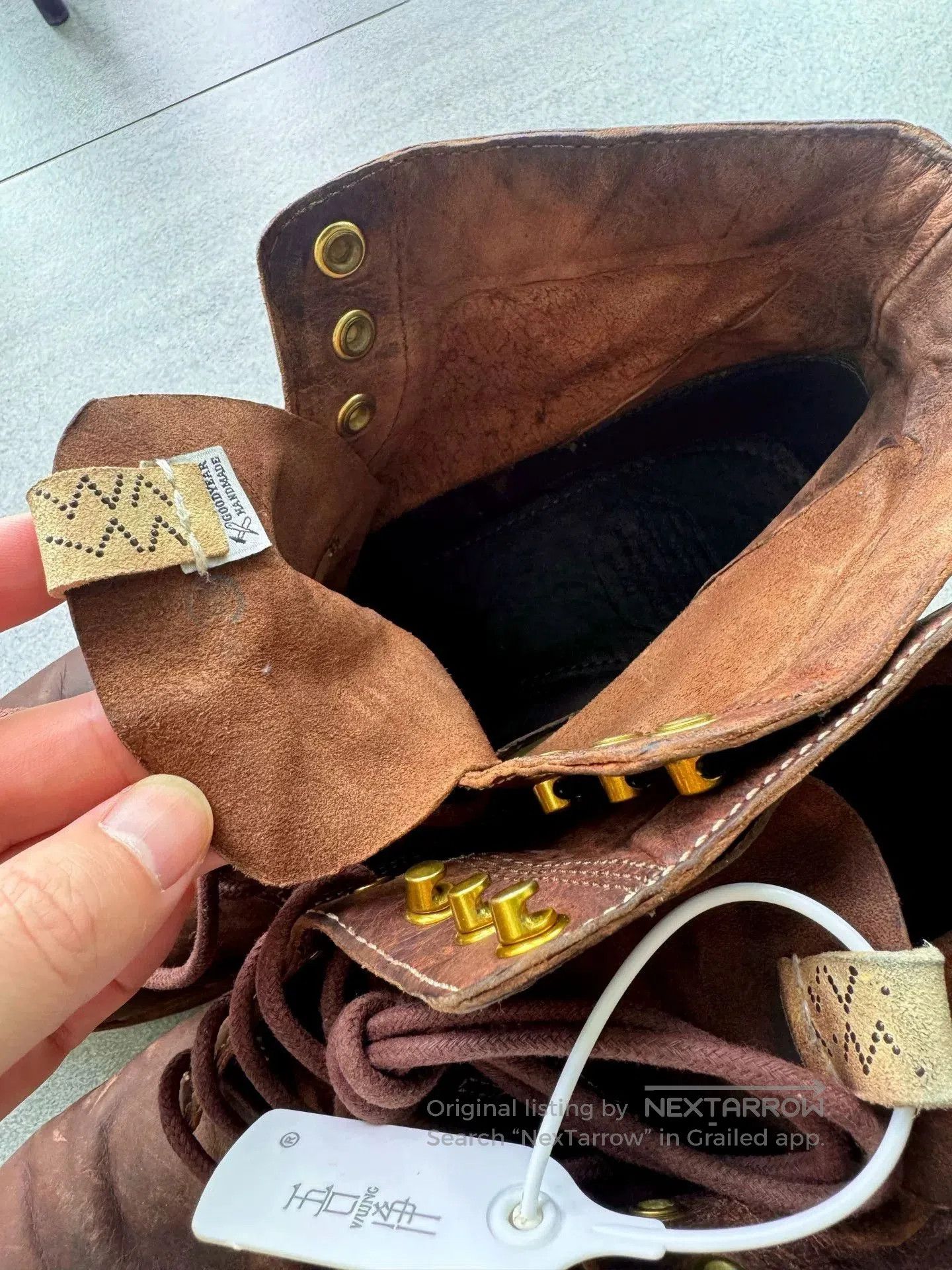 Visvim visvim virgil folk boots in orange. Size US 9 / EU 42 - 2 Thumbnail