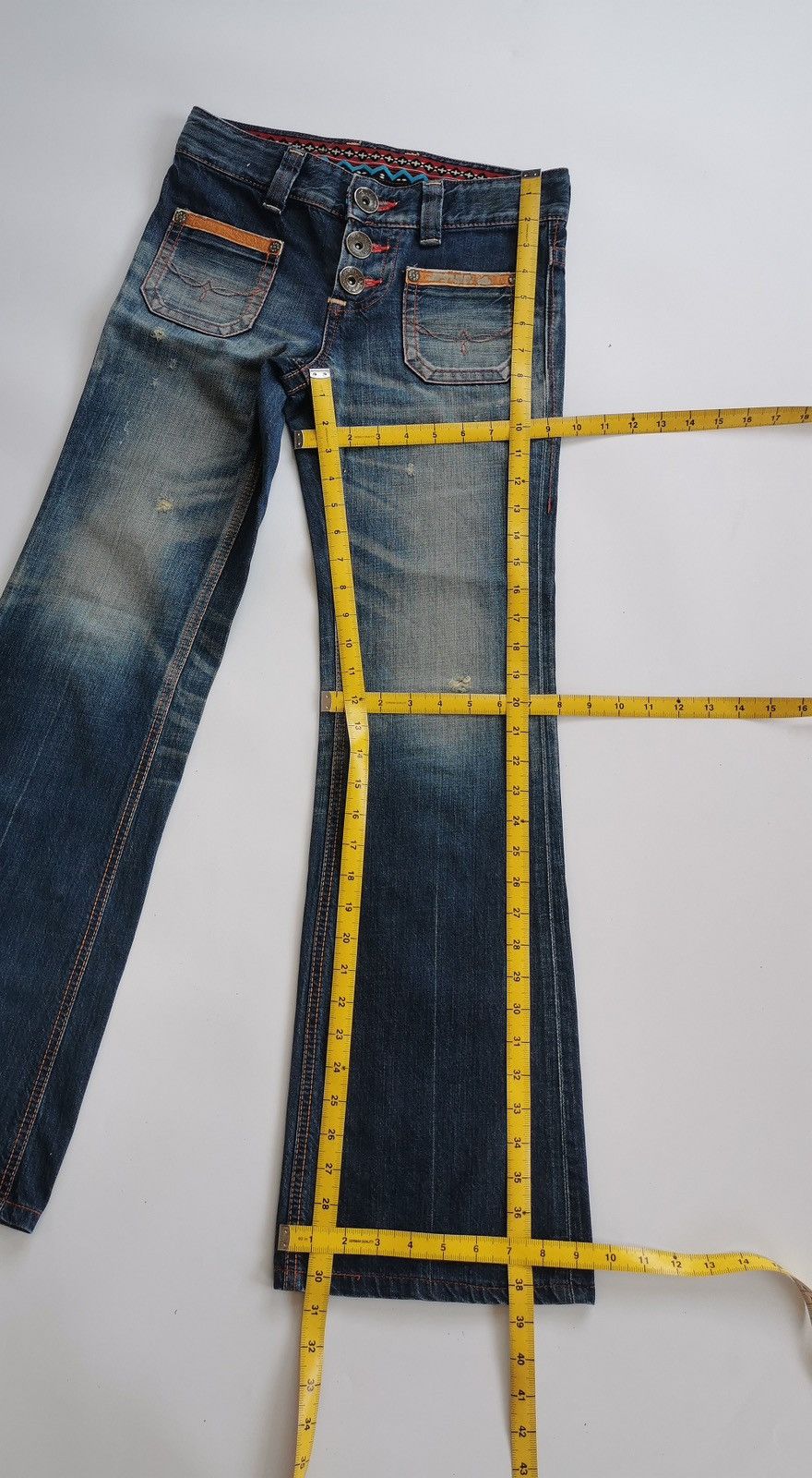 Edwin Edwin Bootcut Bush Denim Jeans Size 28" / US 6 / IT 42 - 12 Thumbnail
