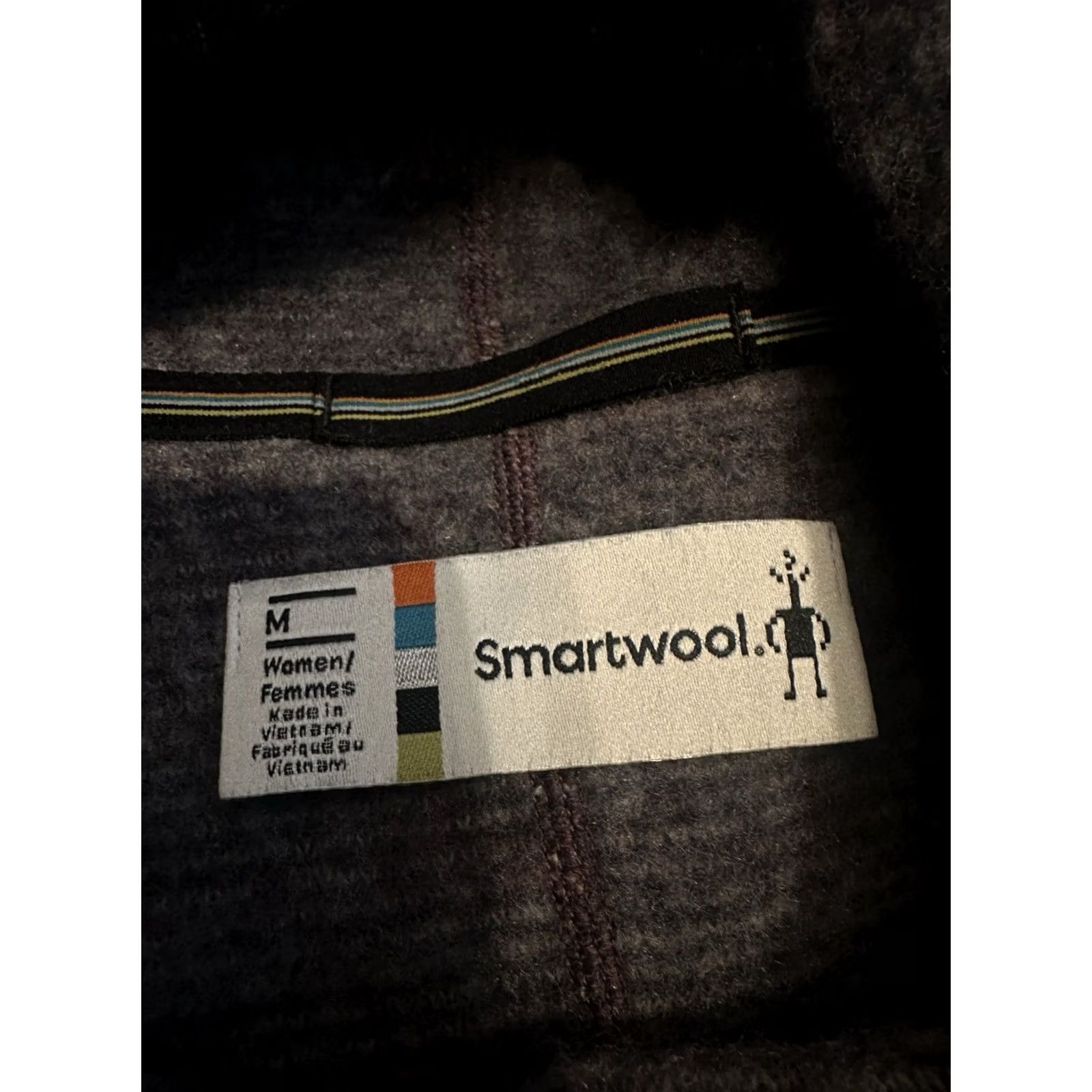 Smartwool Smartwool Hudson Trail Cowl Neck Pullover Aztec Sweater Medium Women’s Purple Shirt Pullover Womens Size M / US 6-8 / IT 42-44 - 3 Thumbnail