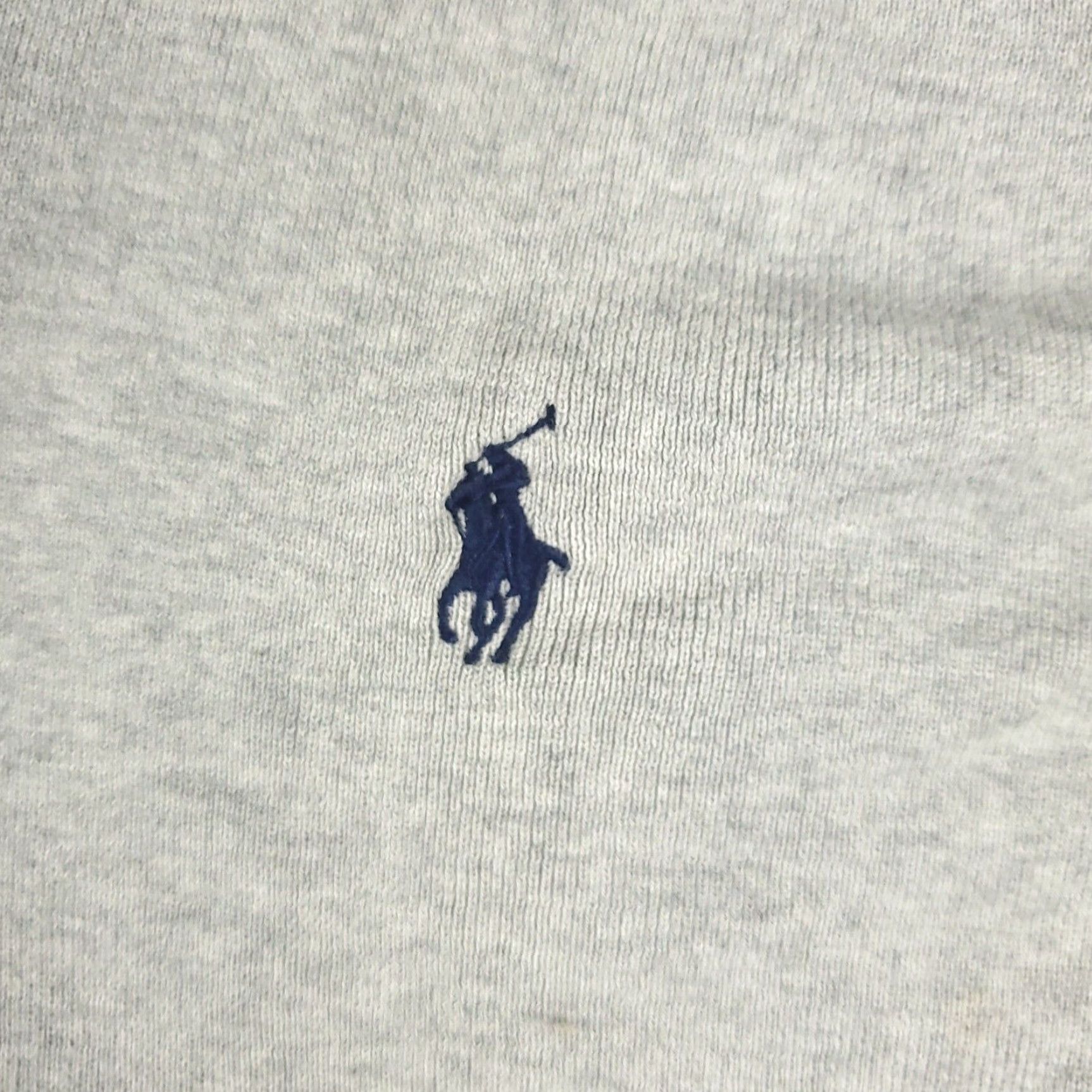 Ralph Lauren Ralph Lauren Mens Gray Pony V Neck Vest XL Cotton Pullover Sweater Size US XL / EU 56 / 4 - 2 Thumbnail