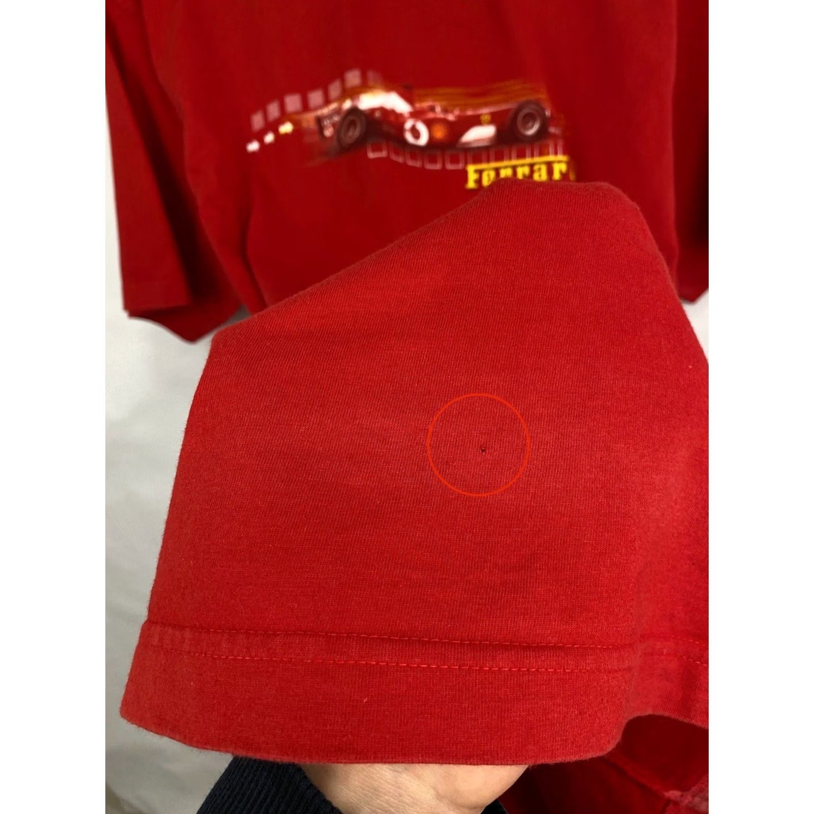 Ferrari VINTAGE Ferrari Racing F1 Graphic Big logo t-shirt Y2K M Red Mens 90s Logo Shirt Size US M / EU 48-50 / 2 - 7 Thumbnail
