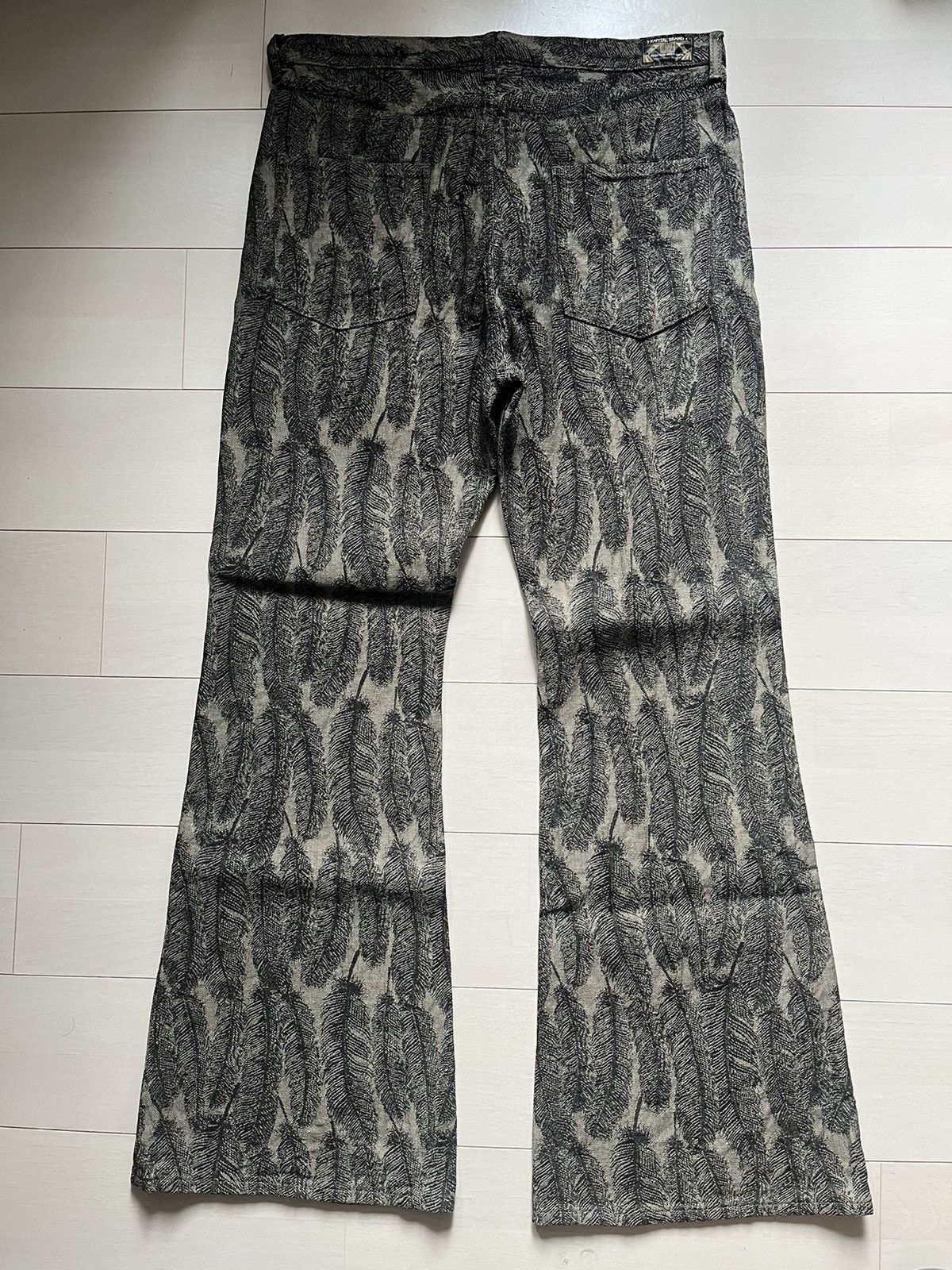 Kapital Kapital 12oz Magpie feather flare denim 5p Okabellbo 28inch Size US 28 / EU 44 - 2 Thumbnail