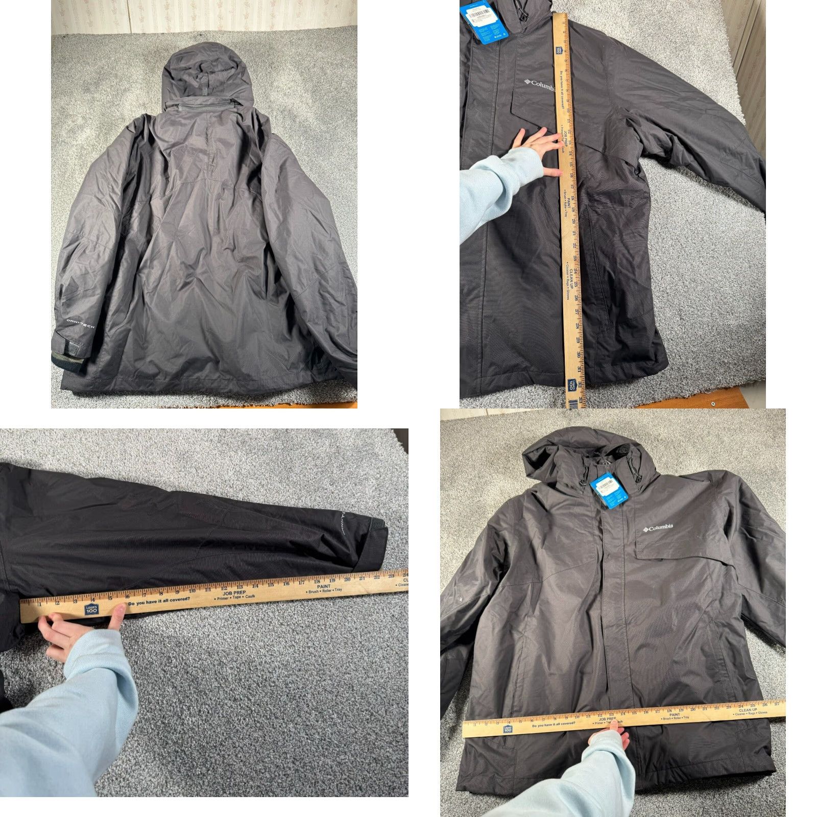 Vintage Columbia Interchange Jacket Mens 2X Big Gorpcore Camo Removable Liner Omni-Heat 3-in-1 Coat Winter Size US XXL / EU 58 / 5 - 9 Thumbnail