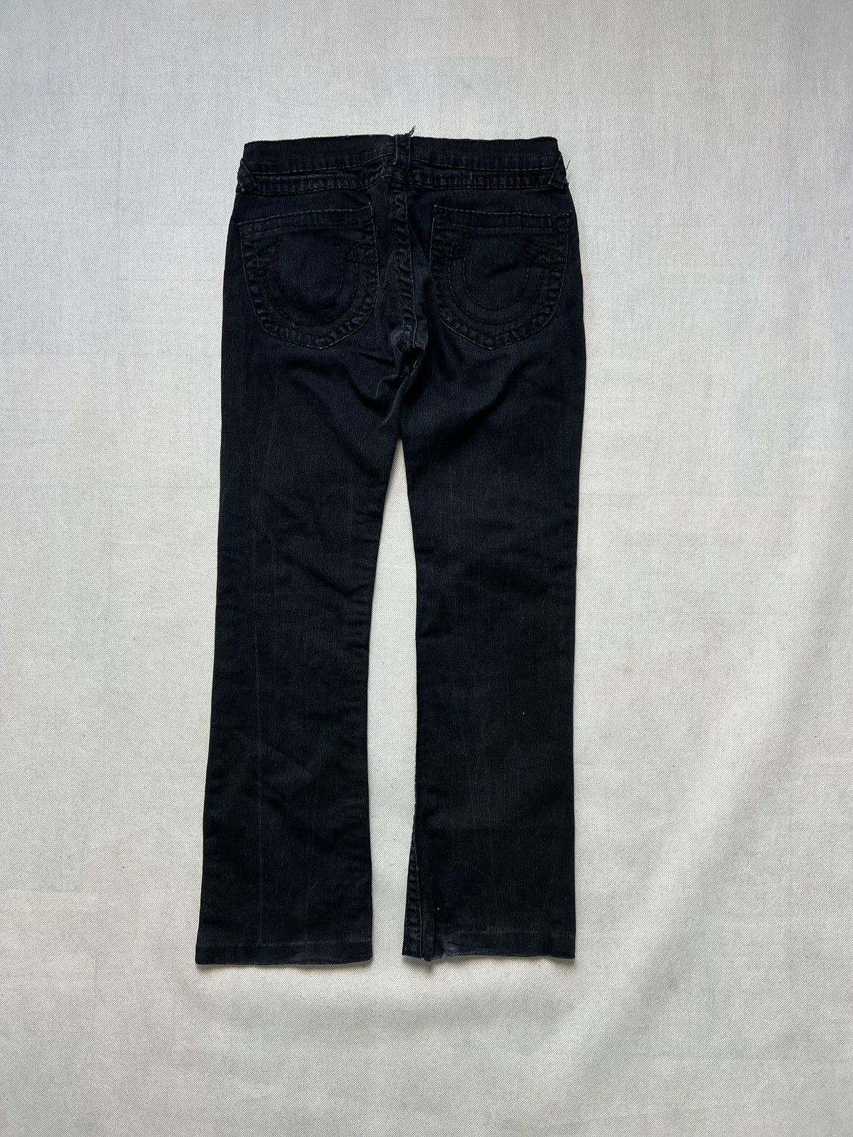 True Religion × Vintage Pants True Religion Black Vintage Y2K Size 30" / US 8 / IT 44 - 2 Thumbnail
