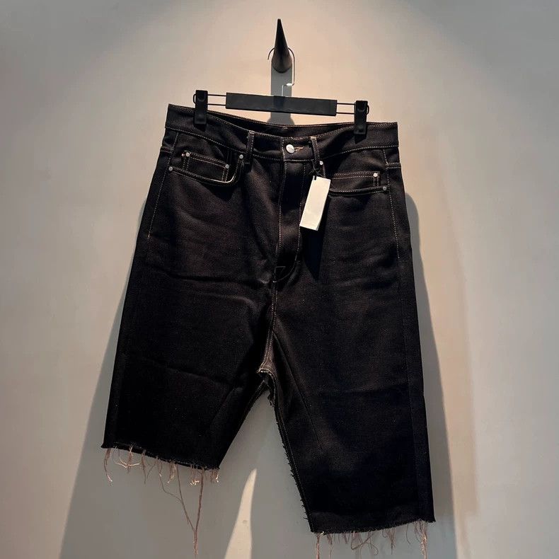 Rick Owens Rick Owens size M Fringe Hem Denim Skirt Size US 30 / EU 46 - 1 Thumbnail