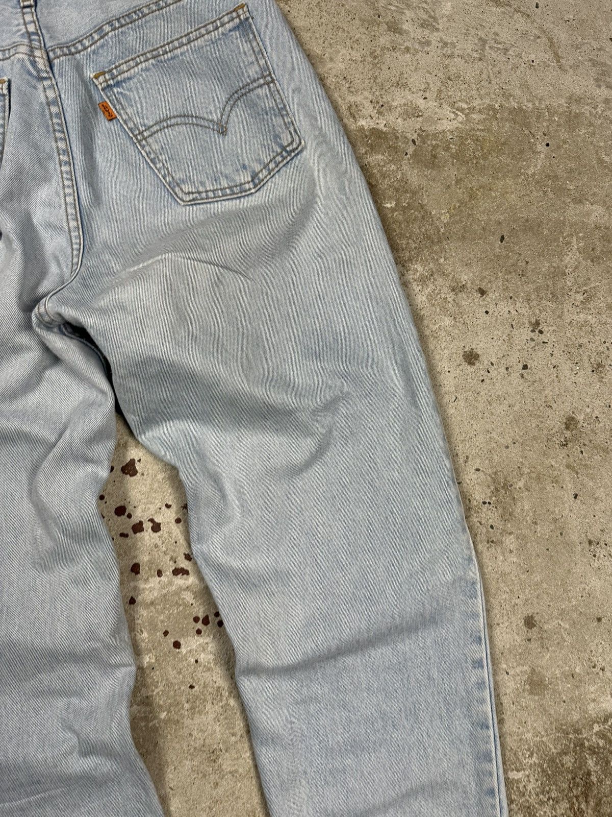 Levi's Vintage 1997 Levi’s 881 02 Baby Blue Orange Tab Denim Pants Size US 29 - 16 Thumbnail