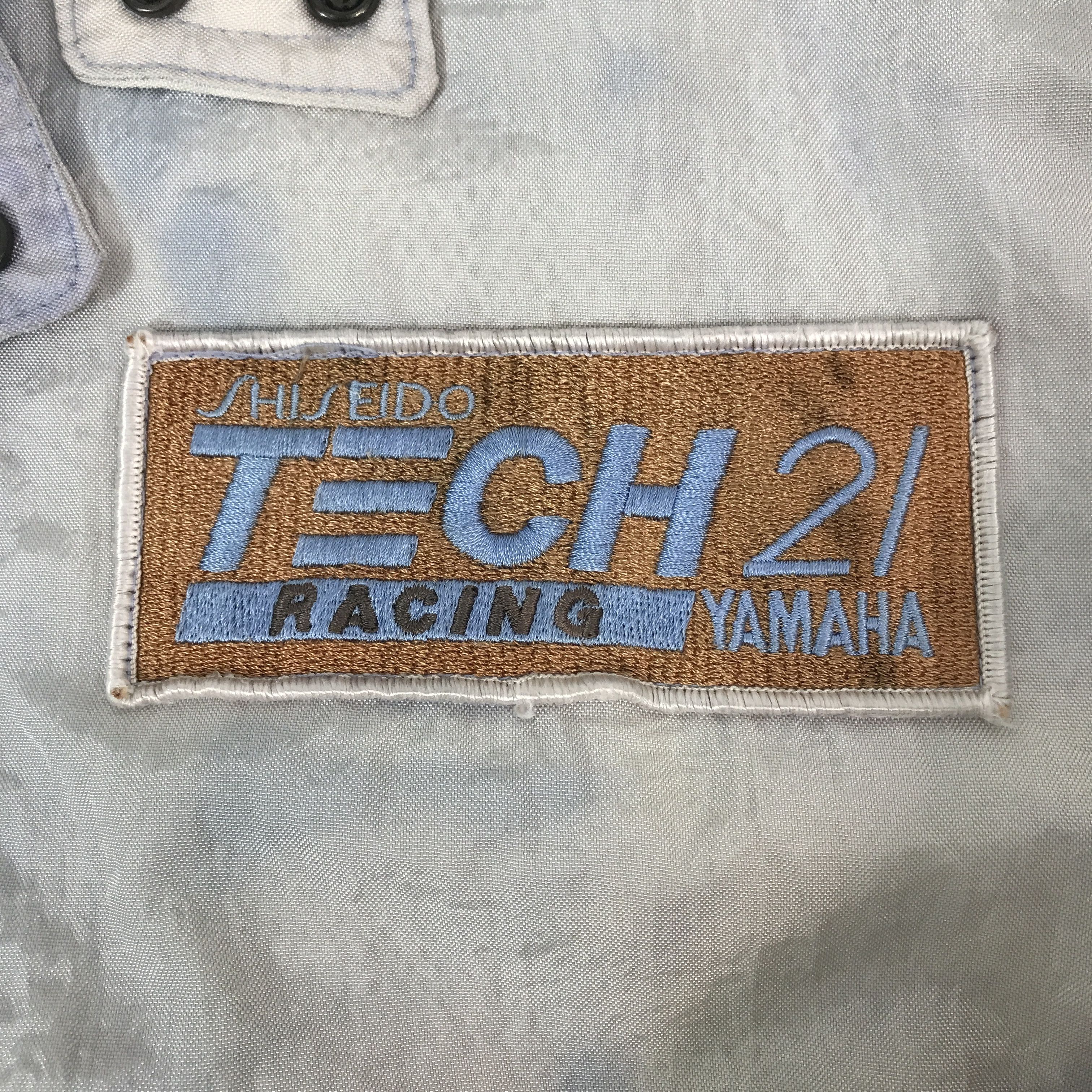 Vintage × Yamaha Vintage Yamaha Shiseido Tech 21 Racing Acid wash Jacket Size US L / EU 52-54 / 3 - 13 Thumbnail