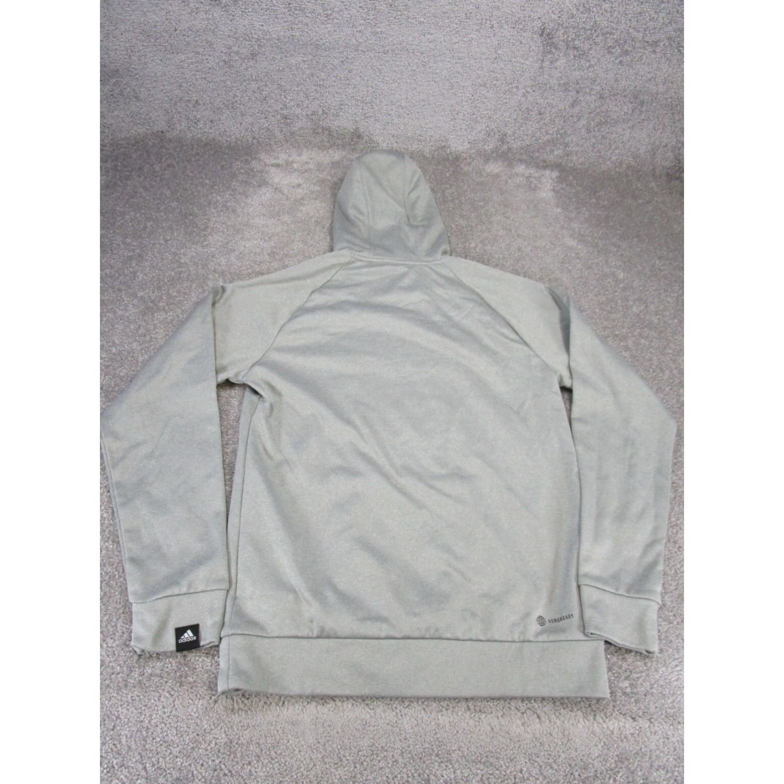 Adidas Adidas Hoodie Mene Small Gray Pullover Training Fleece Size US S / EU 44-46 / 1 - 3 Thumbnail