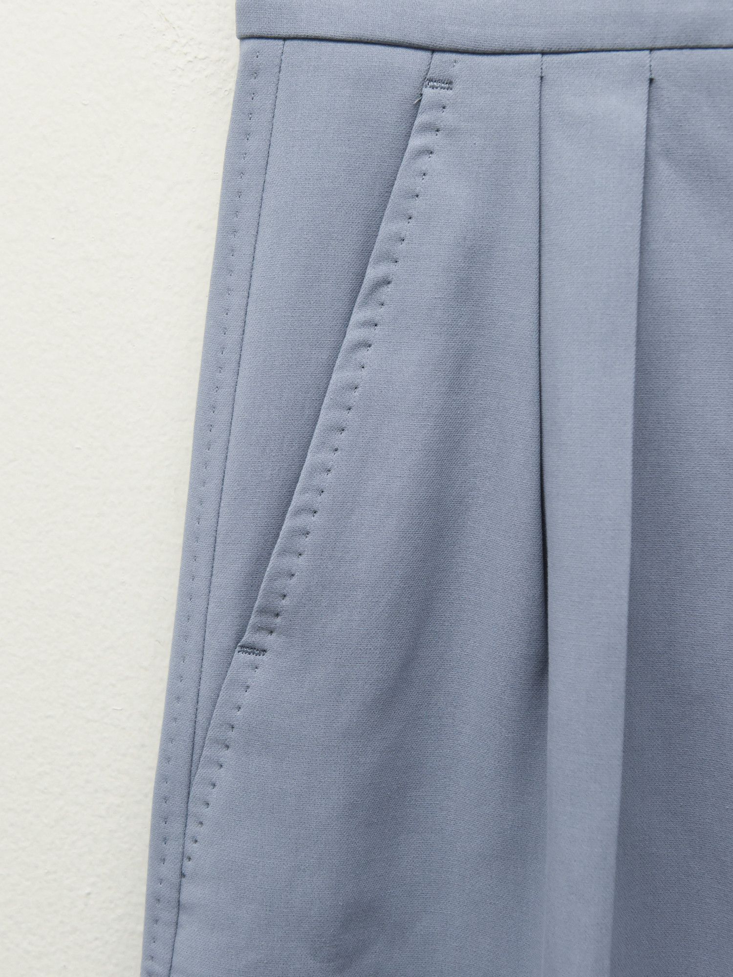 Max Mara MAX MARA Womens Mimma Pleated Wide-Leg Pants Size 26" / US 2 / IT 38 - 8 Thumbnail