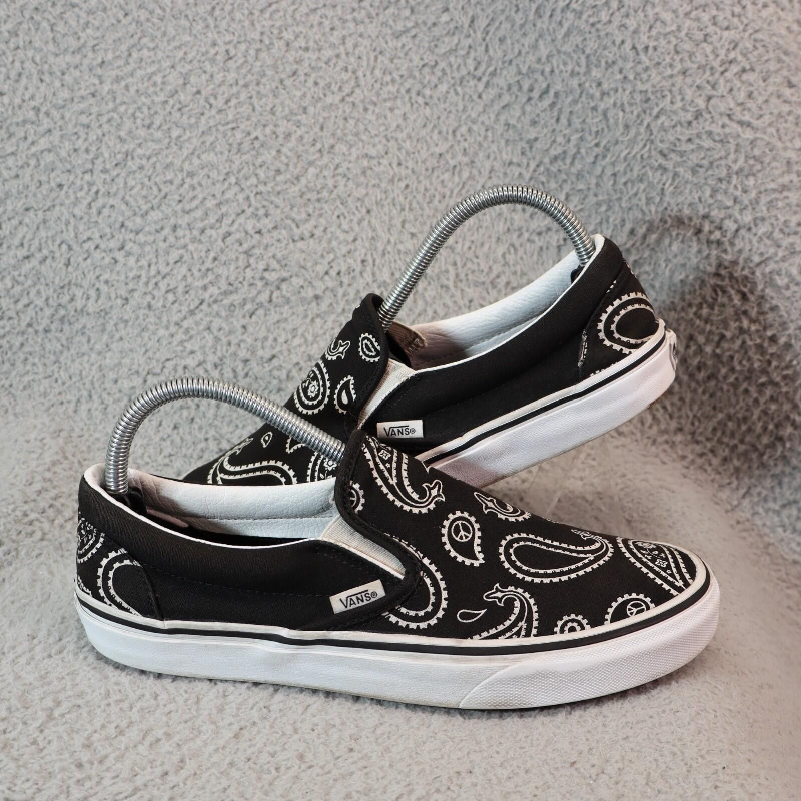 RARE Vans Van Doren Multi Color Aborigi Classic Slip On Shoes Sneakers Vans VANS Classics Men 8.5 M Van Doren Era Multi Aboriginal  main image 3