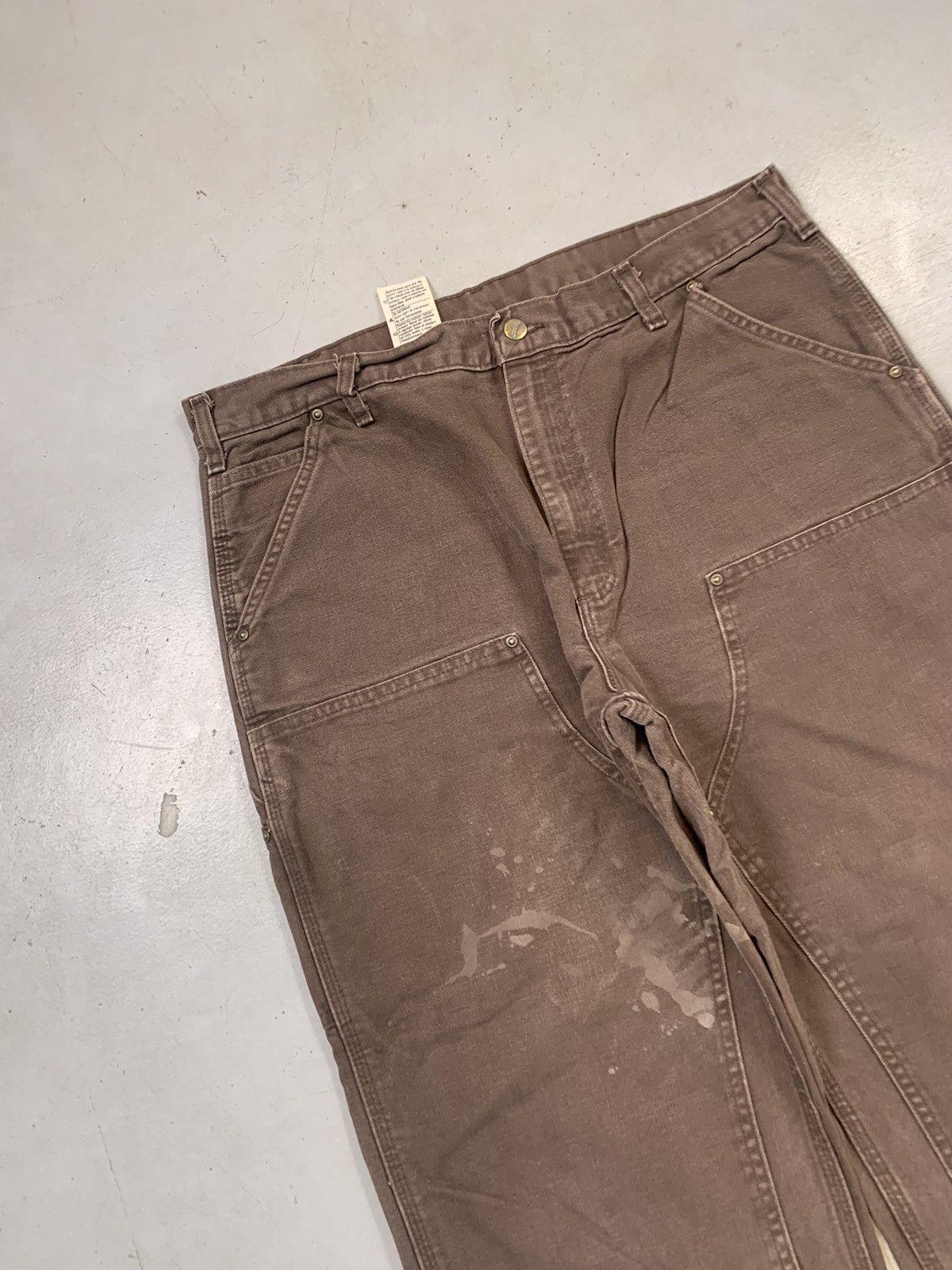 Carhartt Vintage Carhartt B136 DKB double knee workwear Size US 38 / EU 54 - 4 Thumbnail