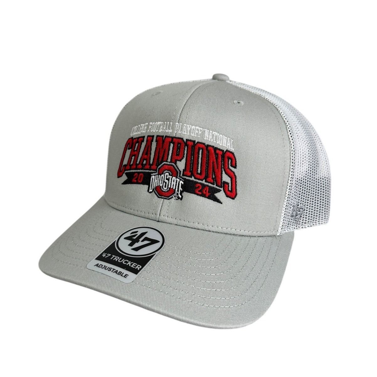 47 NWT Ohio State Buckeyes 2024 National Champions Snapback Hat Size ONE SIZE - 1 Thumbnail