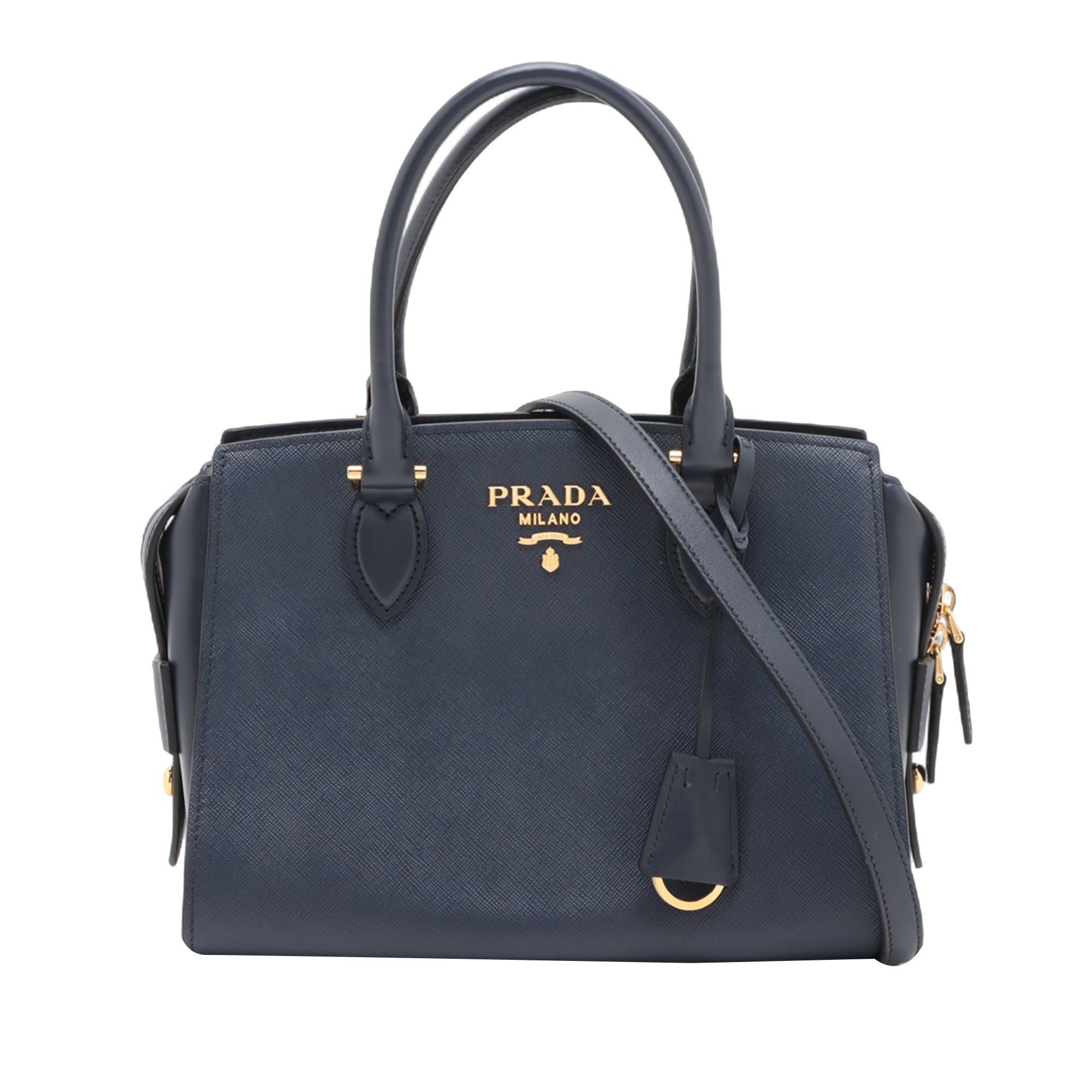 Prada Saffiano and Soft Calf Satchel Size ONE SIZE - 1 Thumbnail