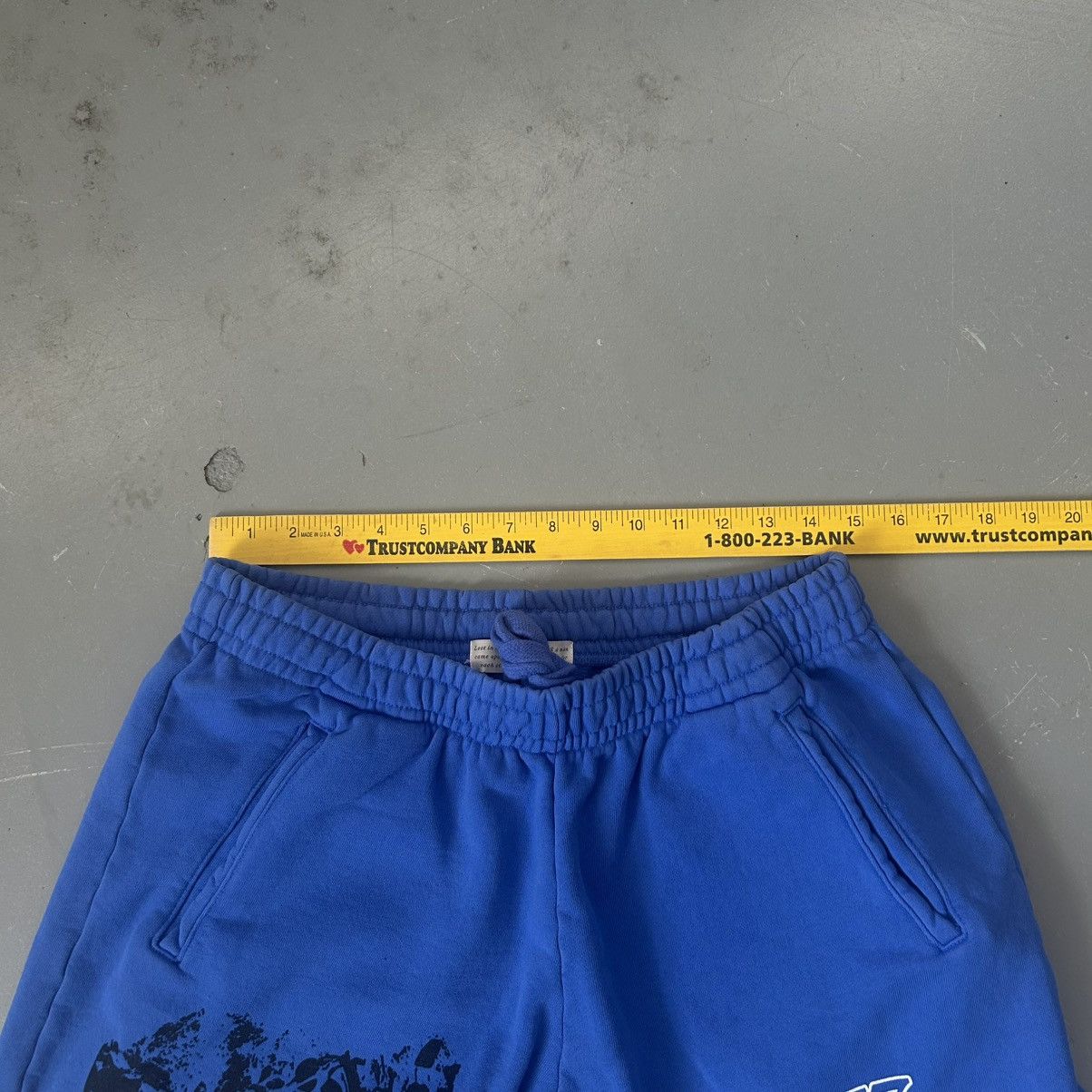 Rap Tees × Siberia Hills Siberia Hills x Post Malone Himalayas Racing Blue Shorts Size US 30 / EU 46 - 9 Thumbnail
