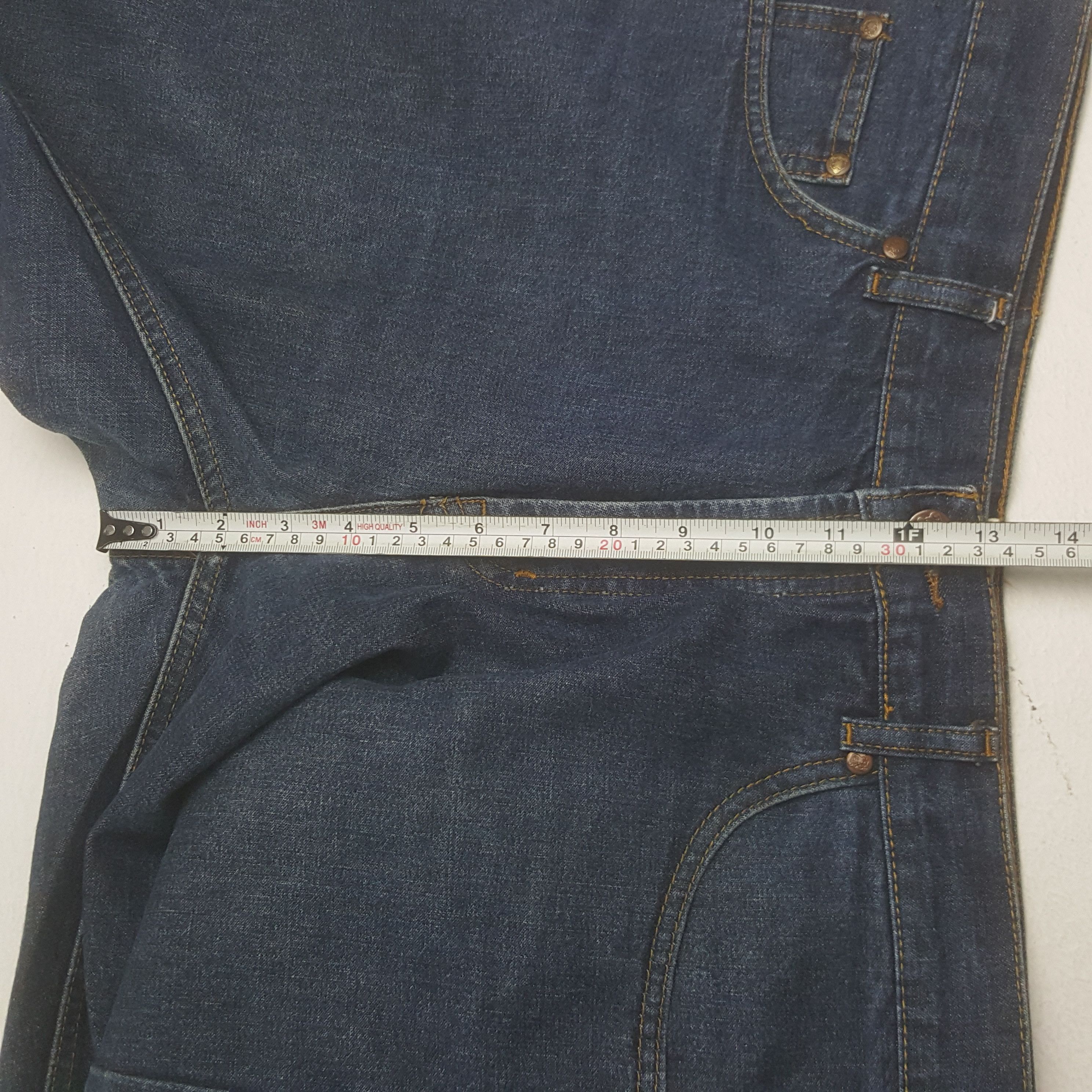 If Six Was Nine × Japanese Brand × Vintage Vintage Evisu Japanese Brand Daicock Custom Art Denim Jeans Size US 34 / EU 50 - 10 Thumbnail