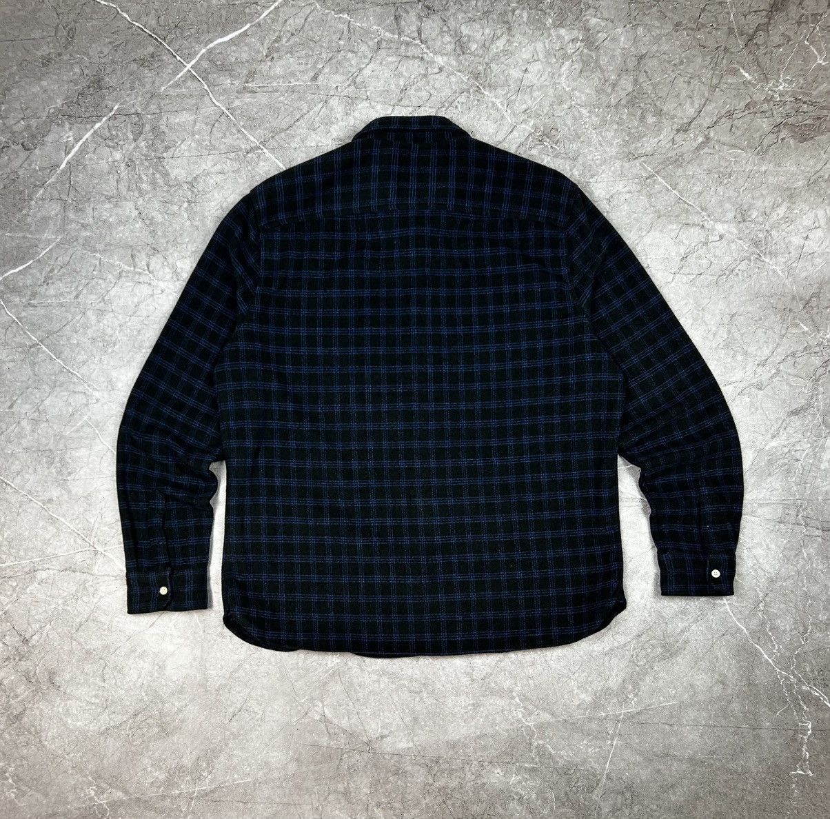 Allsaints Allsaints Wool Flannel Shirt Size Xl Size US XL / EU 56 / 4 - 3 Thumbnail