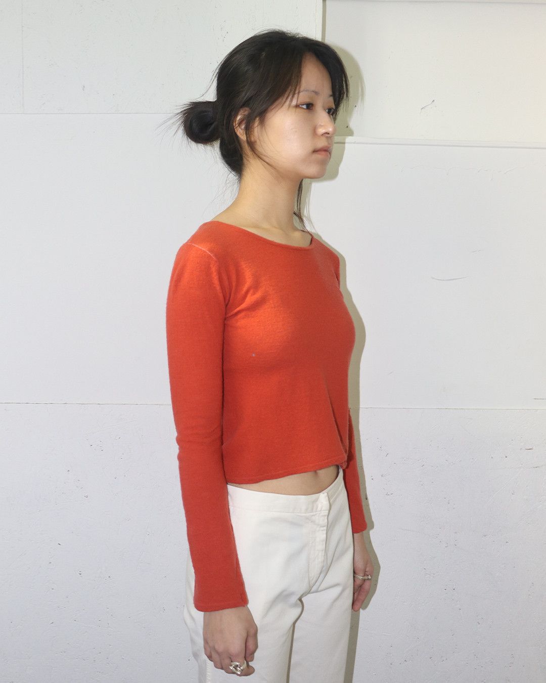 Maison Margiela Martin Margiela by Miss Deanna 90s No.6 Lana Wool Crop Top Size S / US 4 / IT 40 - 3 Thumbnail
