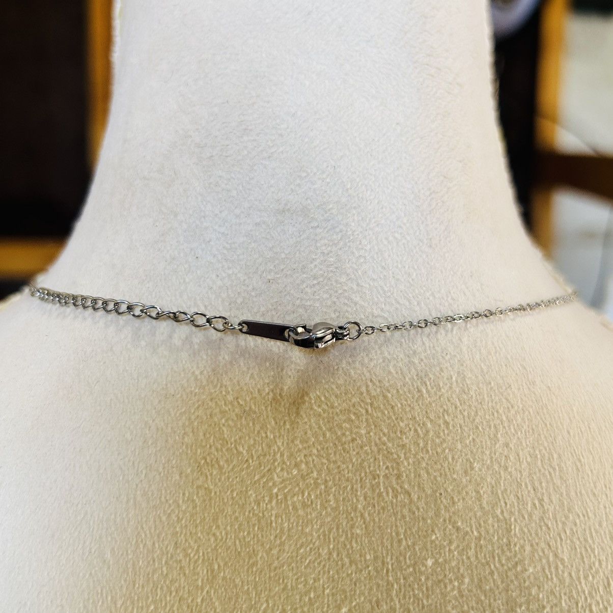 Handmade Handcrafted elegant genuine stone pendant on chain necklace Size ONE SIZE - 5 Thumbnail