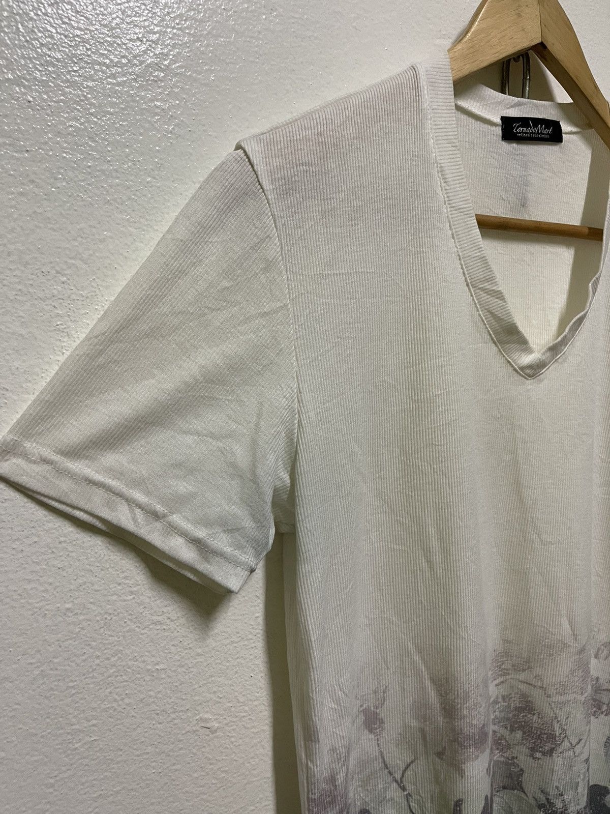 Japanese Brand × Tornado Mart Tornado Mart V Neck T Shirt Japan Size US L / EU 52-54 / 3 - 2 Thumbnail