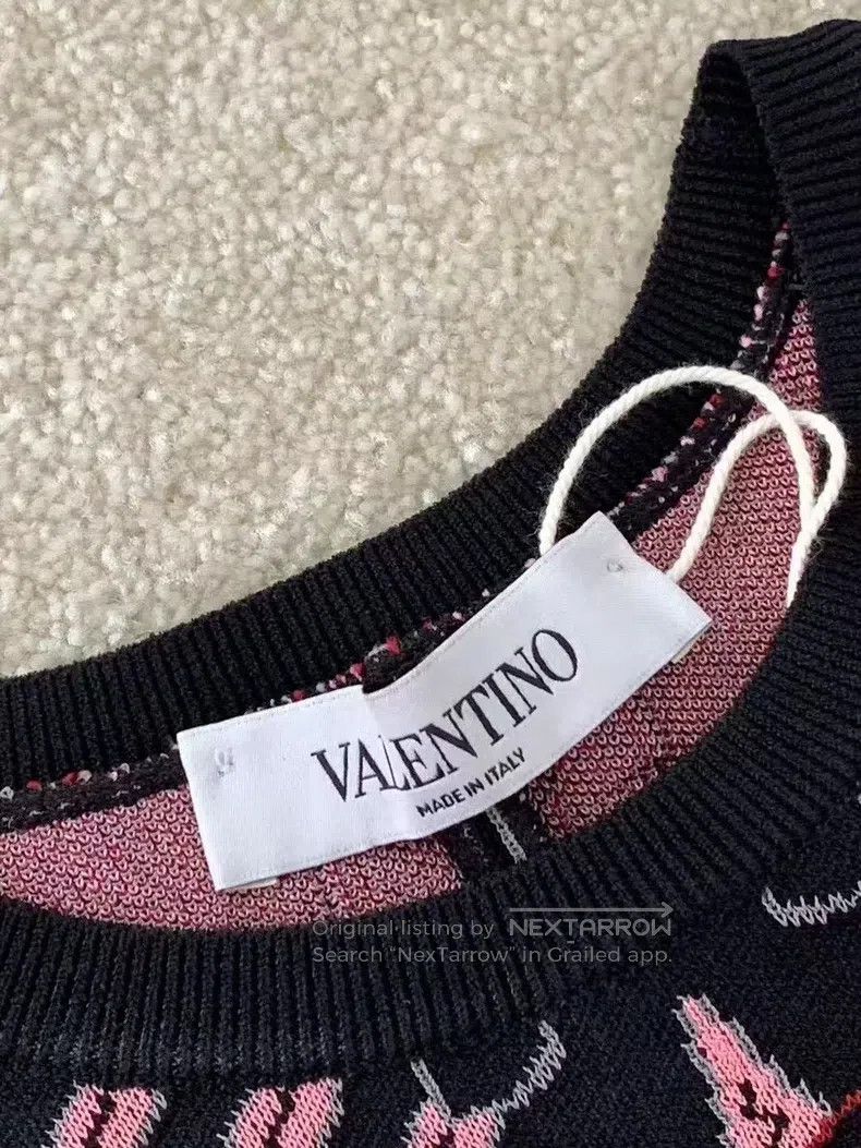 Valentino Valentino Love knitted dress Size M / US 6-8 / IT 42-44 - 6 Thumbnail