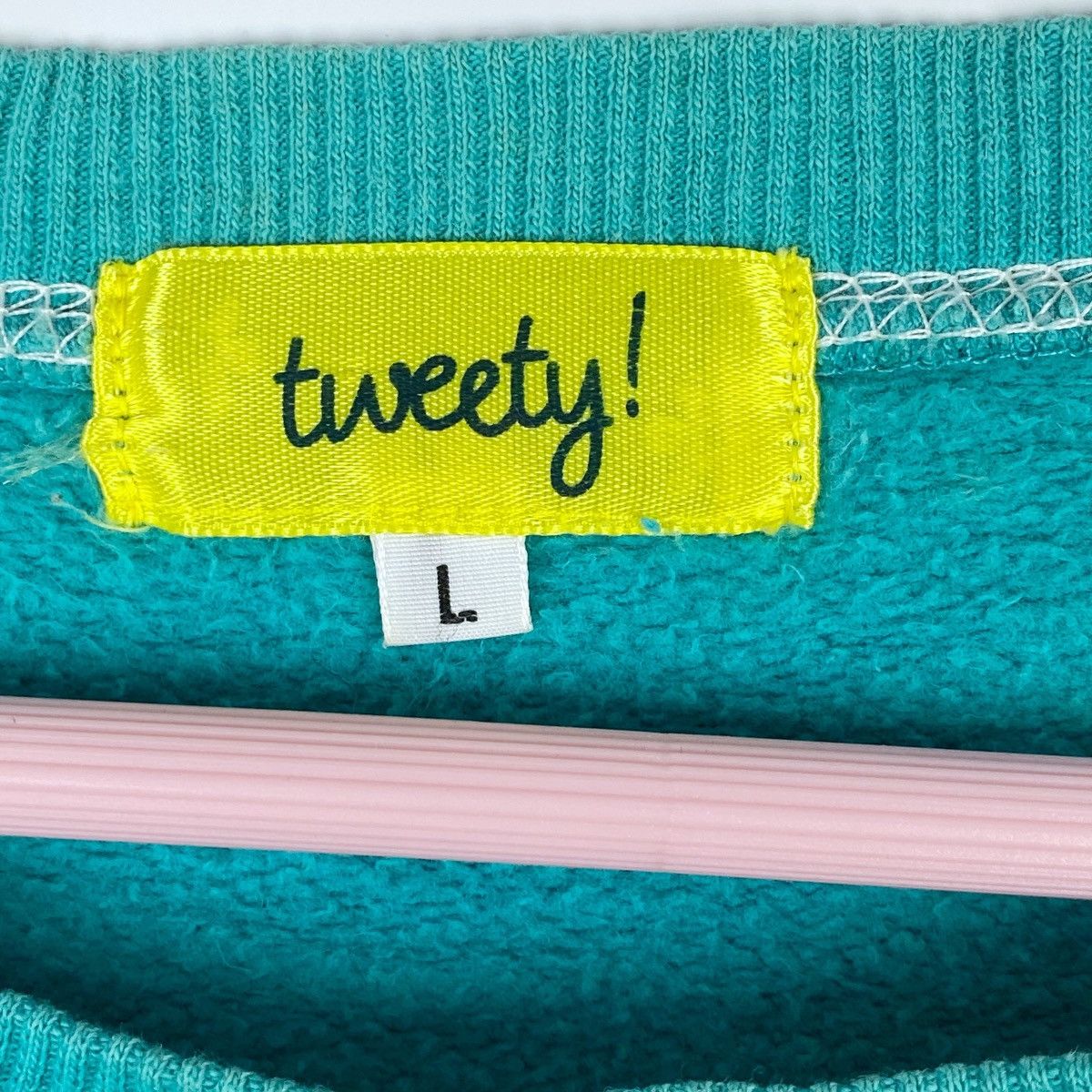 Designer × Vintage Tweety Love I Wuv You Sweatshirt Crewneck Pullover Jump Size US L / EU 52-54 / 3 - 5 Thumbnail