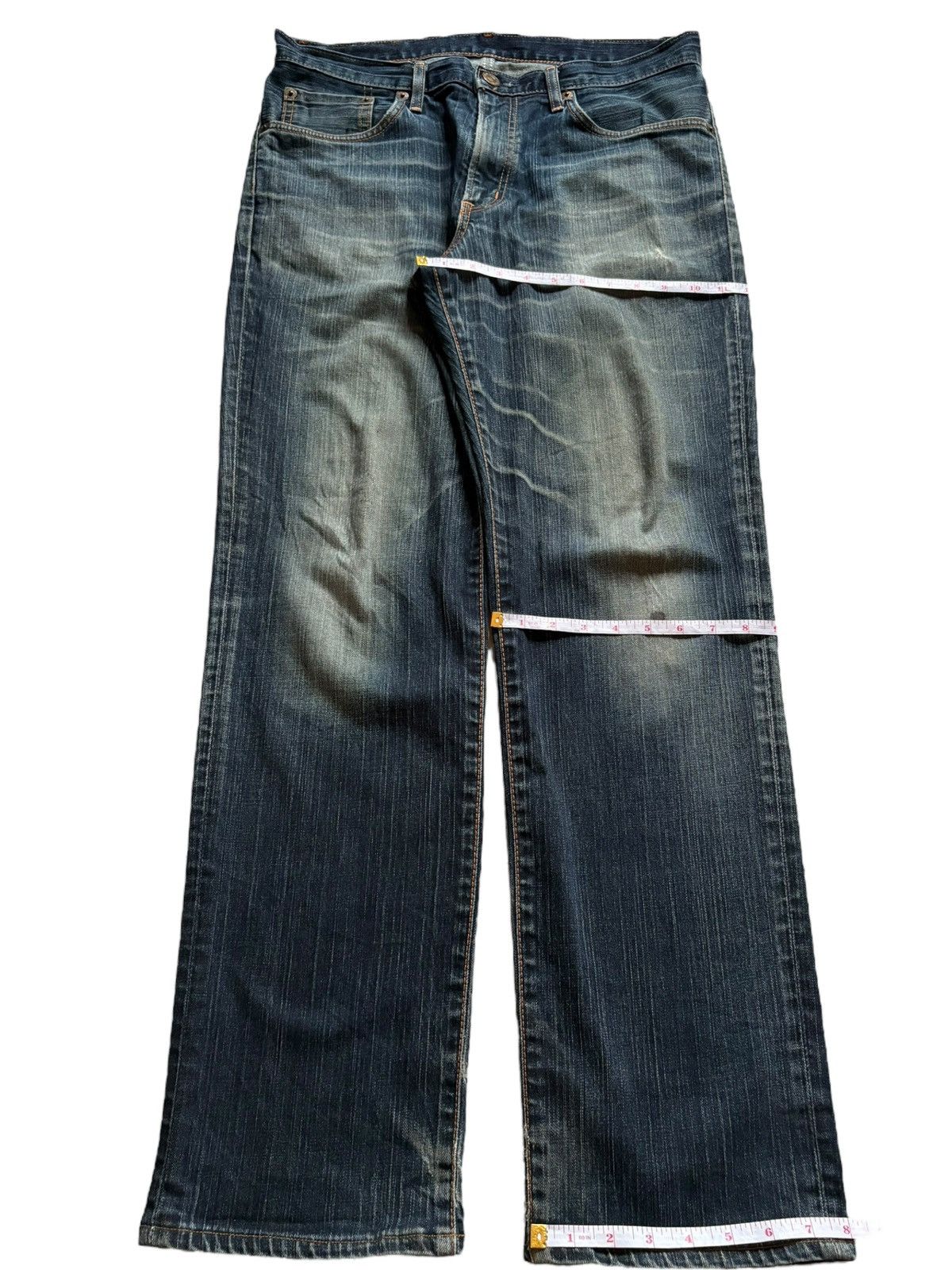 Edwin Vintage Japanese Edwin Mud Wash Loose Jeans Size US 34 / EU 50 - 14 Thumbnail