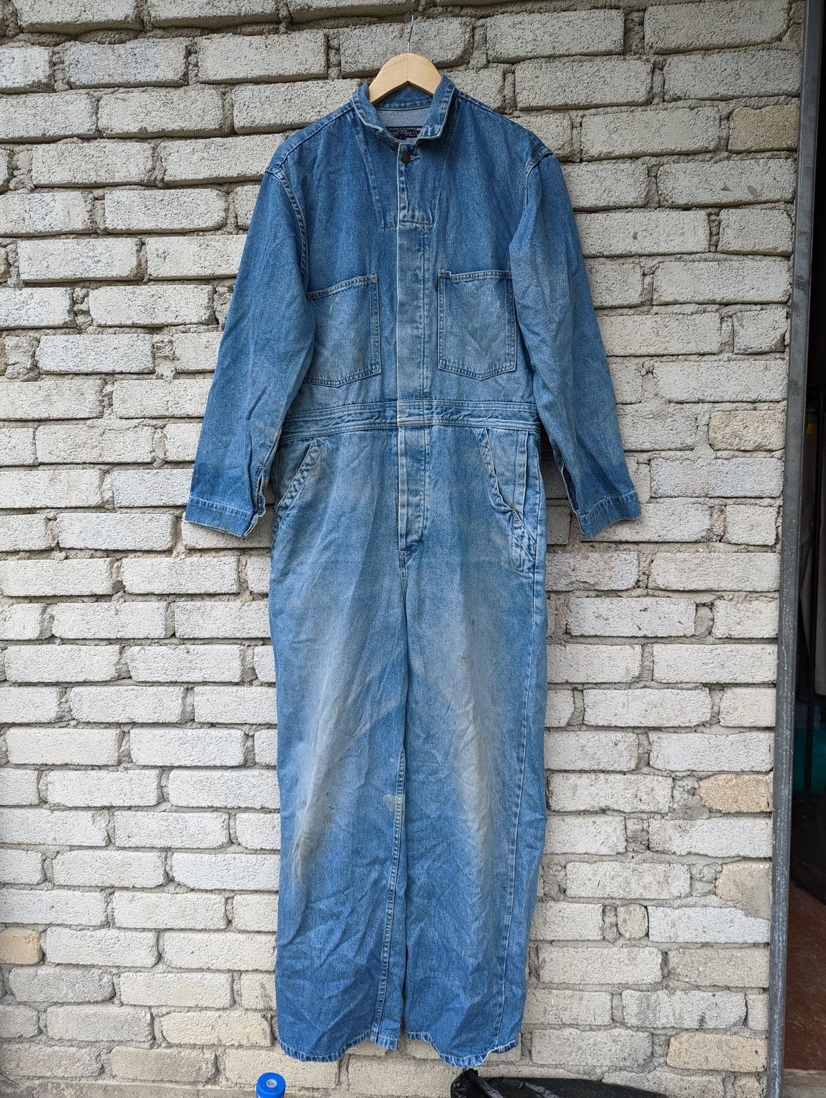 Japanese Brand Dog House Overalls Jeans Size US 40 / EU 56 - 1 Thumbnail