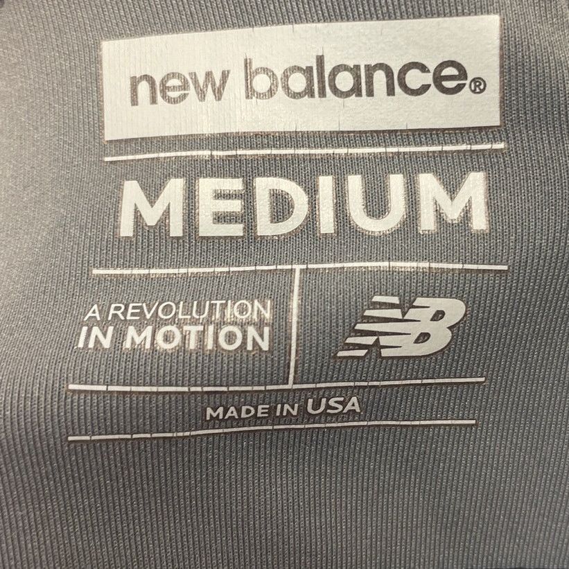 New Balance New Balance Womens Medium Polyester Tank Top w Shelf Bra Size M / US 6-8 / IT 42-44 - 5 Thumbnail
