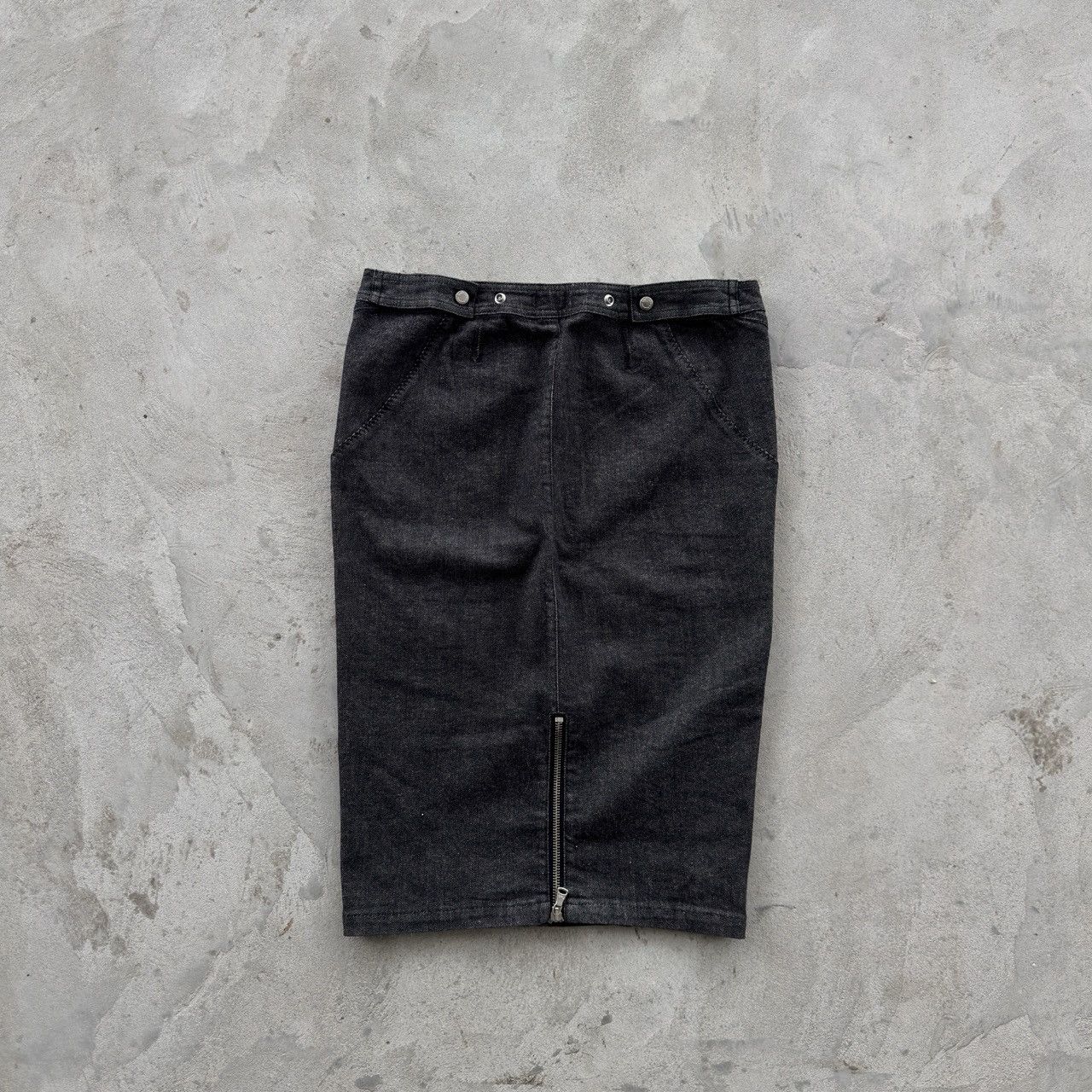 Dolce & Gabbana Vintage Dolce & Gabbana Denim Maxi Skirts Size 30" / US 8 / IT 44 - 2 Thumbnail