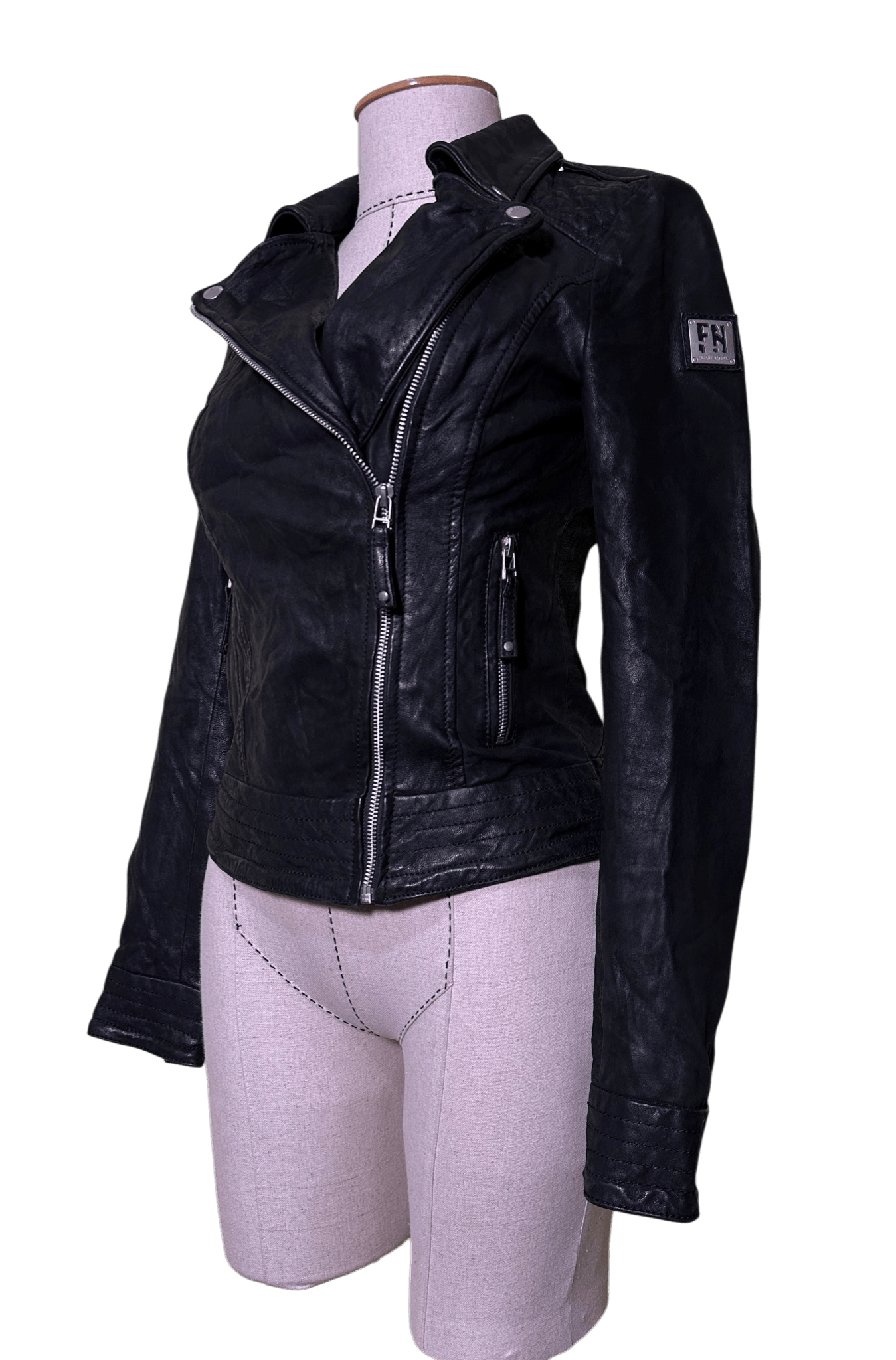 Other Franky Nation black leather jacket Size XS / US 0-2 / IT 36-38 - 2 Thumbnail