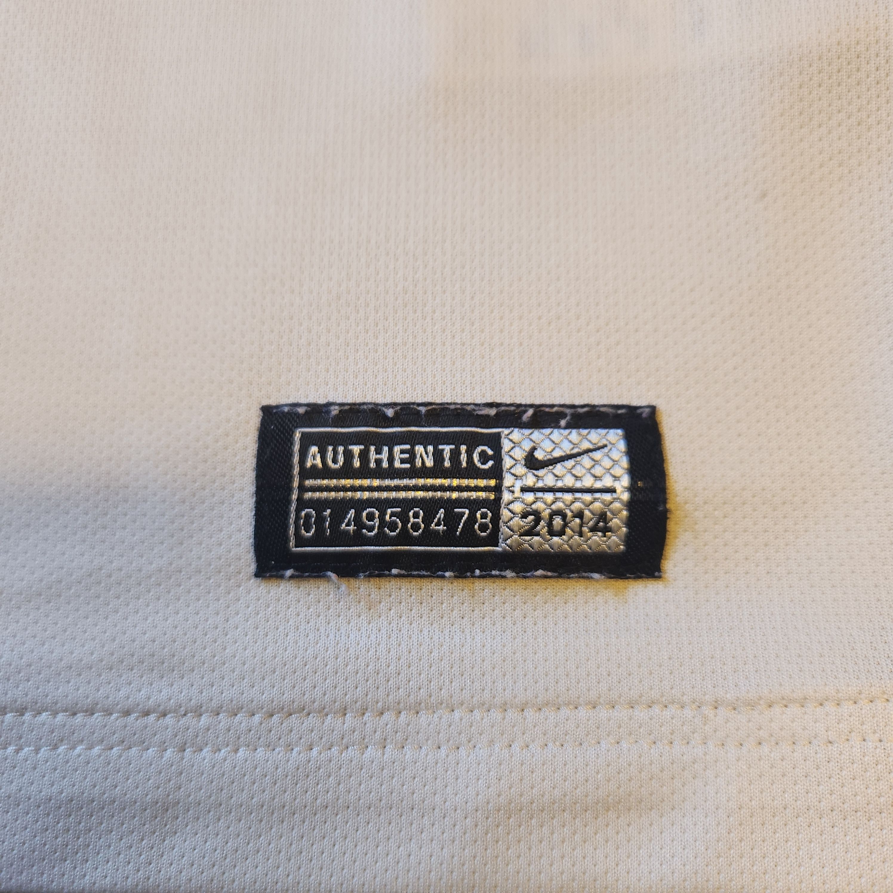 Nike Authentic AS Roma TOTTI 2014-2015 14/15 Away Jersey Size US L / EU 52-54 / 3 - 11 Thumbnail