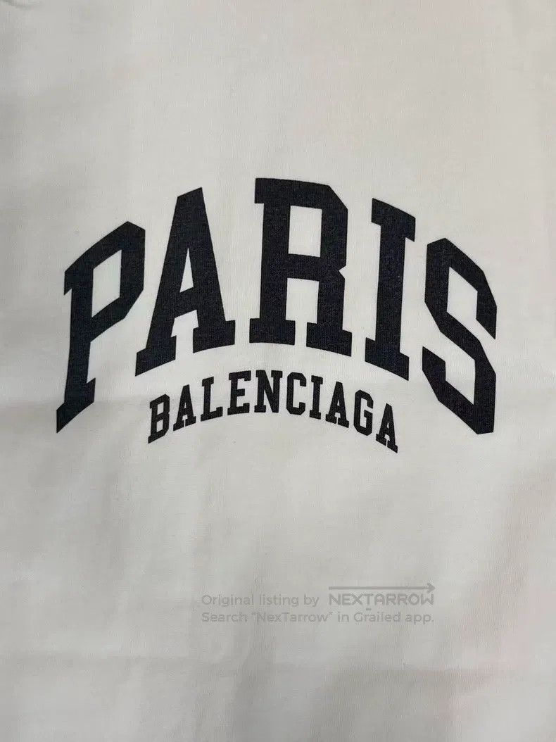 Balenciaga Balenciaga Round Neck Letter Print Short Sleeve T-Shirt Size US XS / EU 42 / 0 - 3 Thumbnail