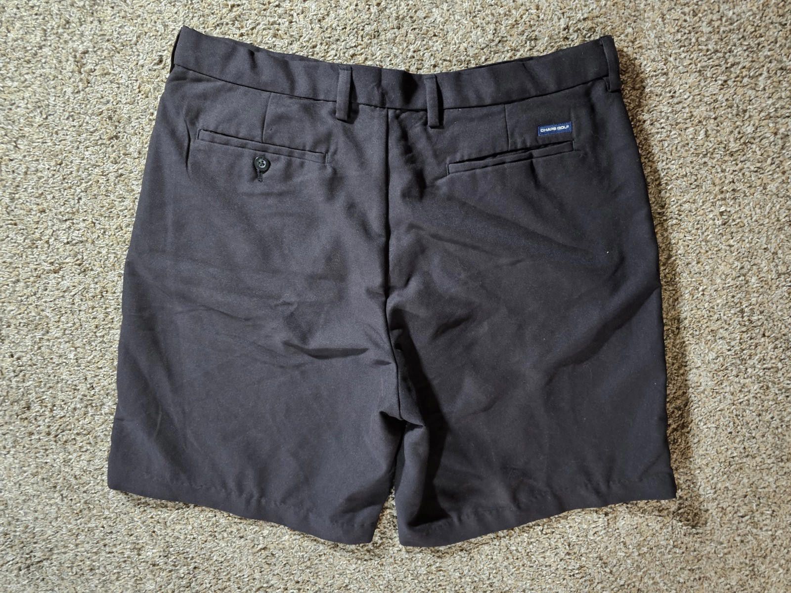 Chaps Men's Chaps Golf Shorts Black Size 38 Size US 38 / EU 54 - 5 Thumbnail