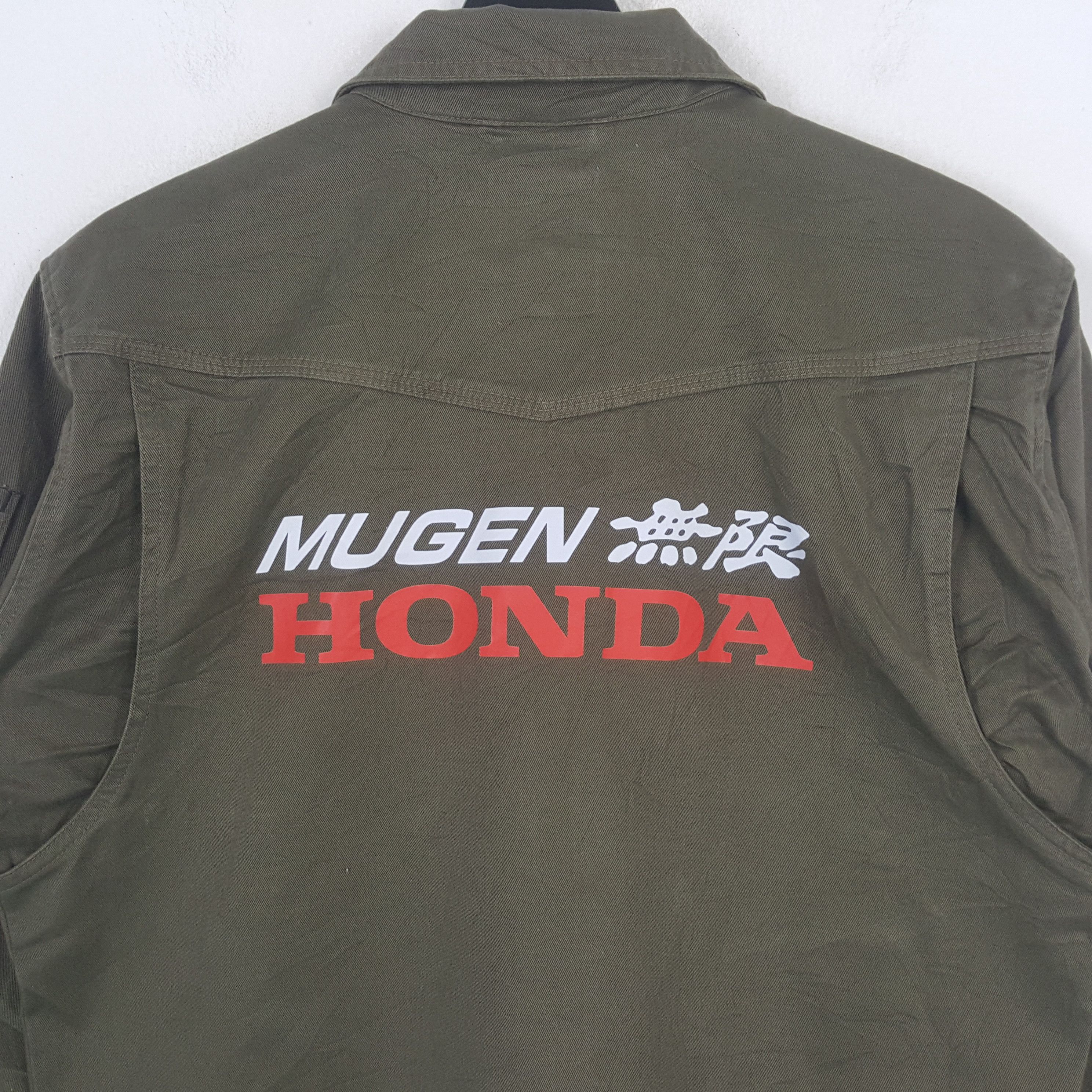 Japanese Brand × Vintage MUGEN HONDA Japanese Motorsports Custom Jacket C284N19 Size US M / EU 48-50 / 2 - 2 Thumbnail