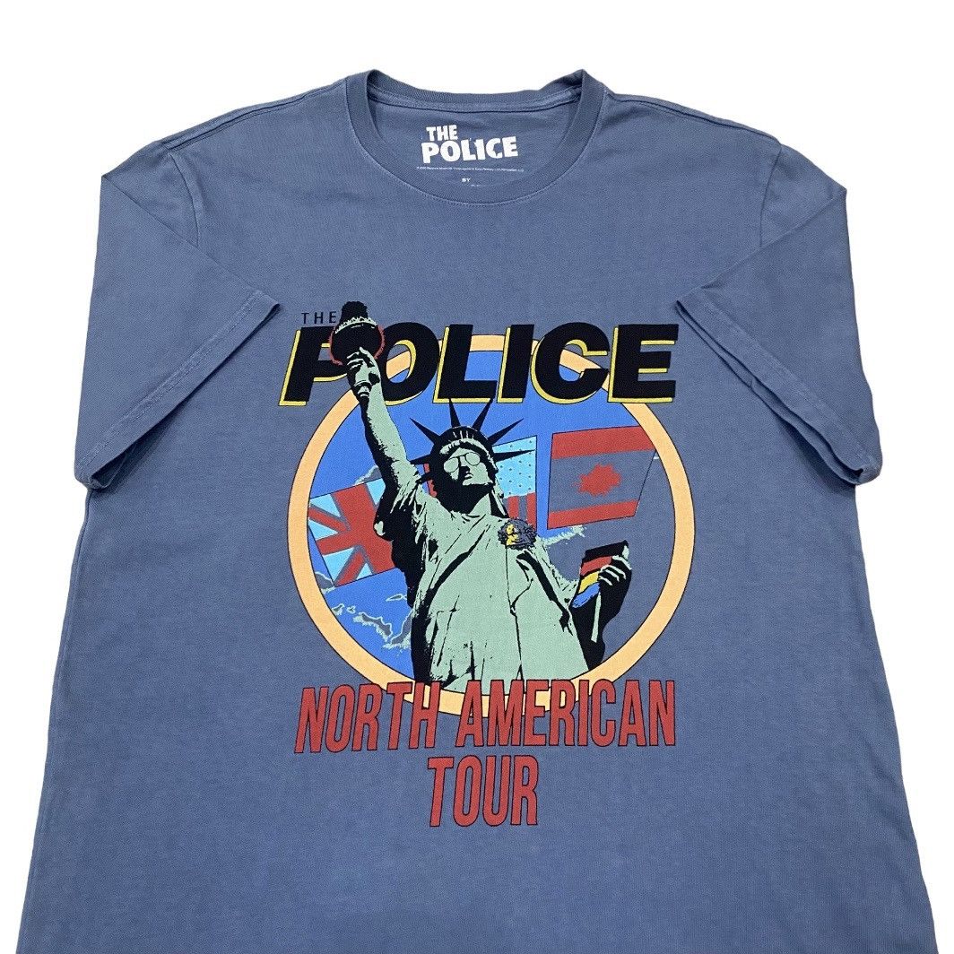 Band Tees The Police Rock Band North American Tour Merchandise Tshirt Size US M / EU 48-50 / 2 - 3 Thumbnail