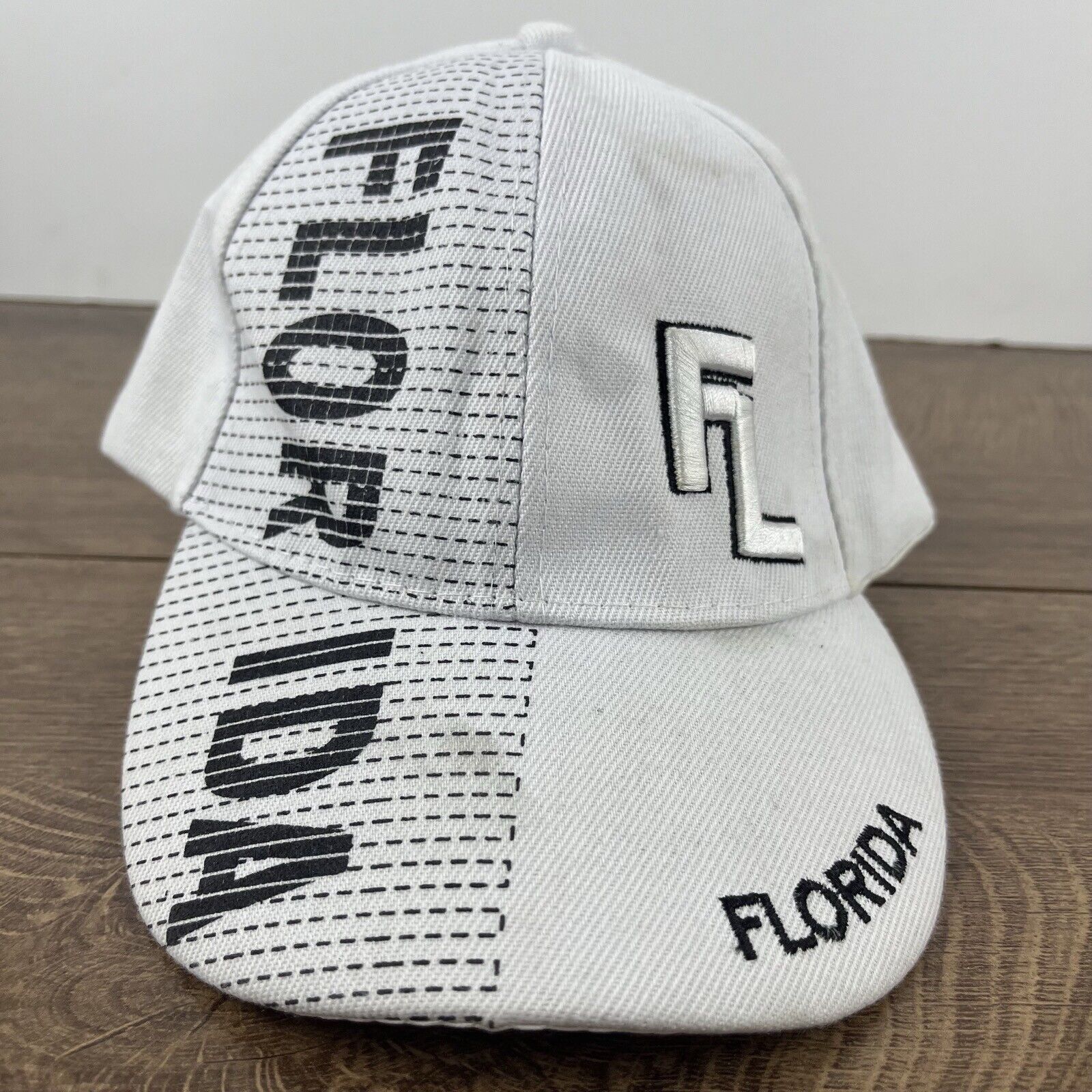 Other Florida White Hat Florida Baseball Hat White Adjustable Hat Size ONE SIZE - 5 Thumbnail
