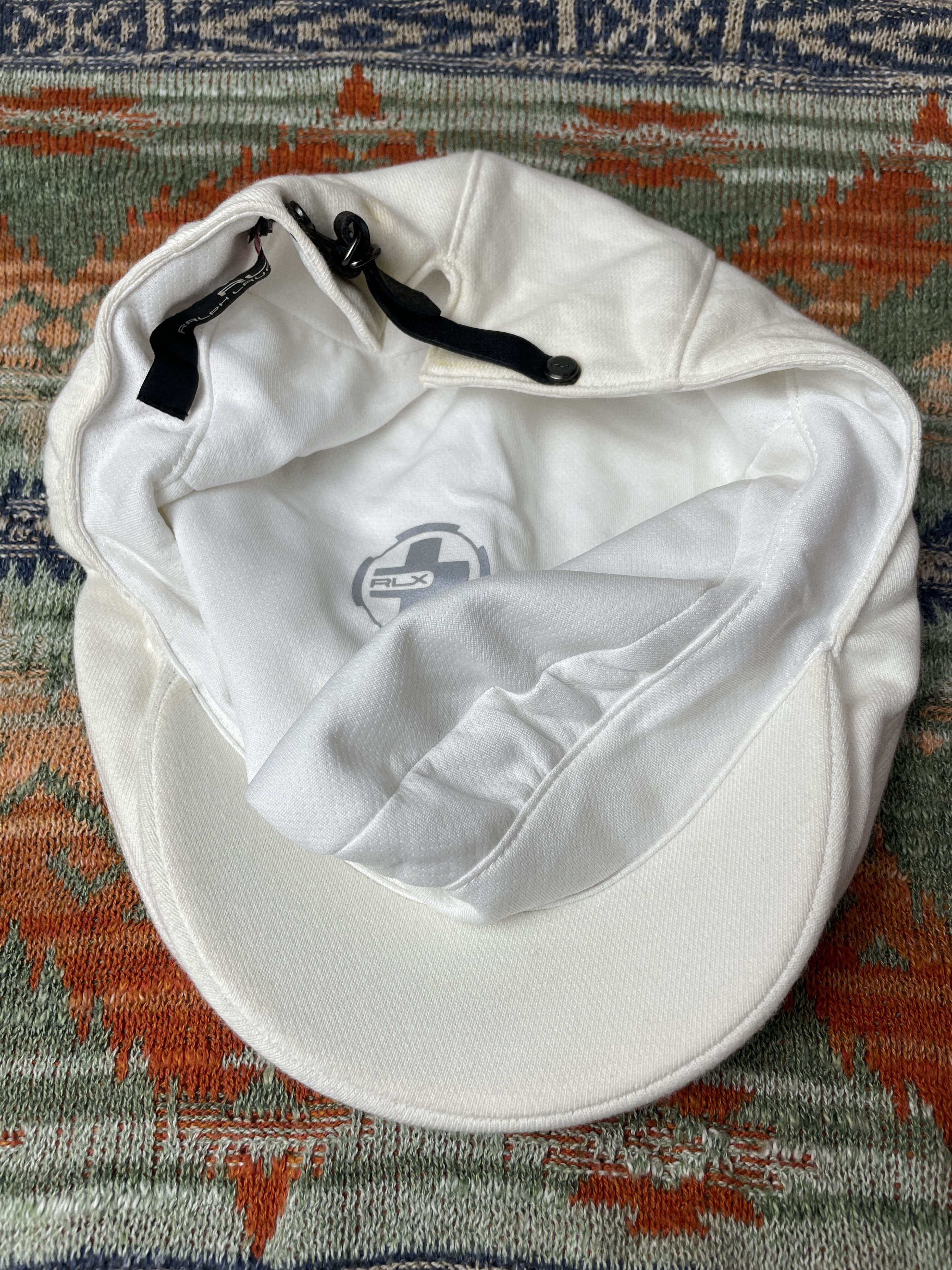 RLX Ralph Lauren × Ralph Lauren Ralph Lauren Rlx Rare Soft peak Baseball Hat Cap Size ONE SIZE - 8 Thumbnail