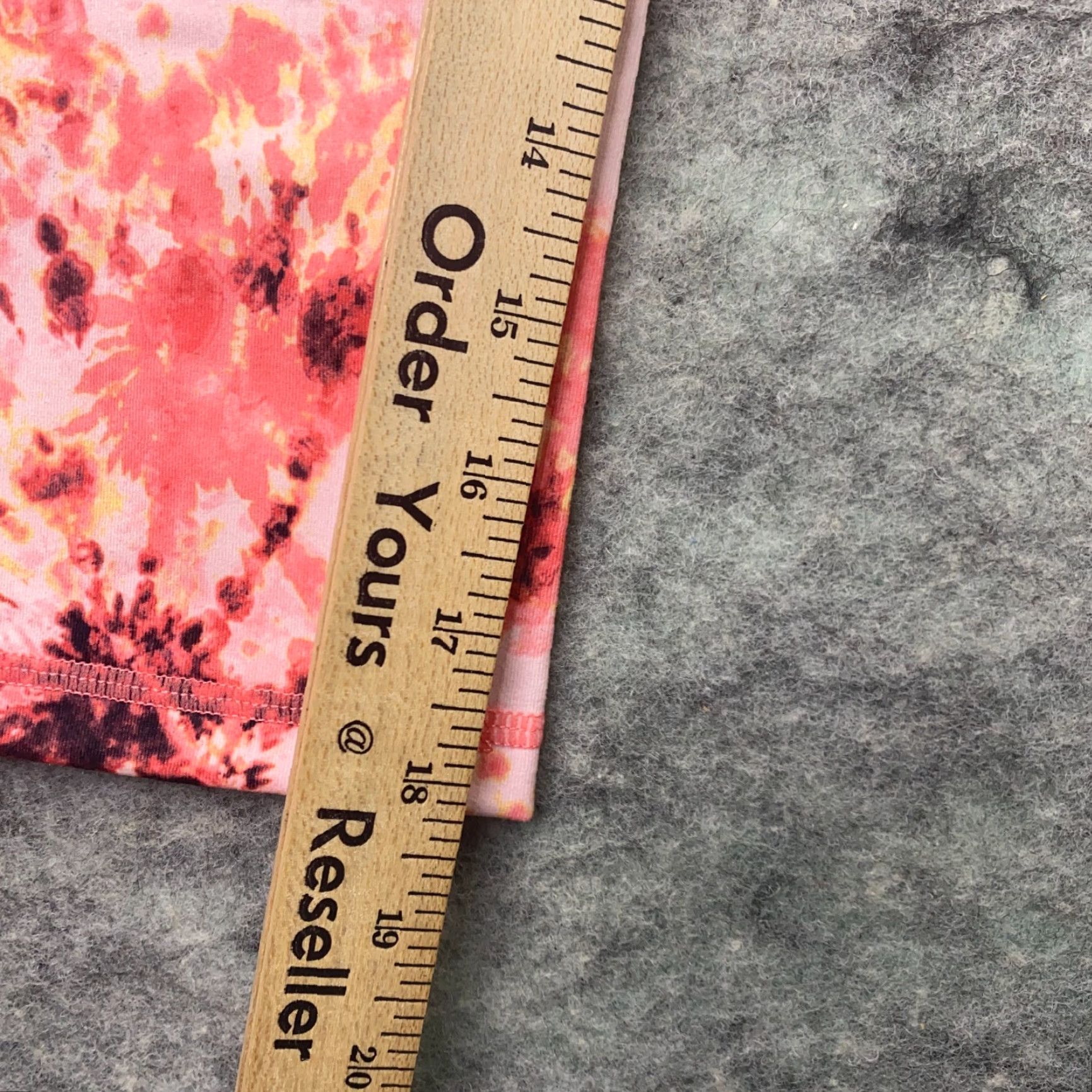 Vintage Ideology Womens Leggings XS Pink Tie-Dye Built-In Pocket Hi-Rise Cropped UPF 50 Size 26" / US 2 / IT 38 - 5 Thumbnail