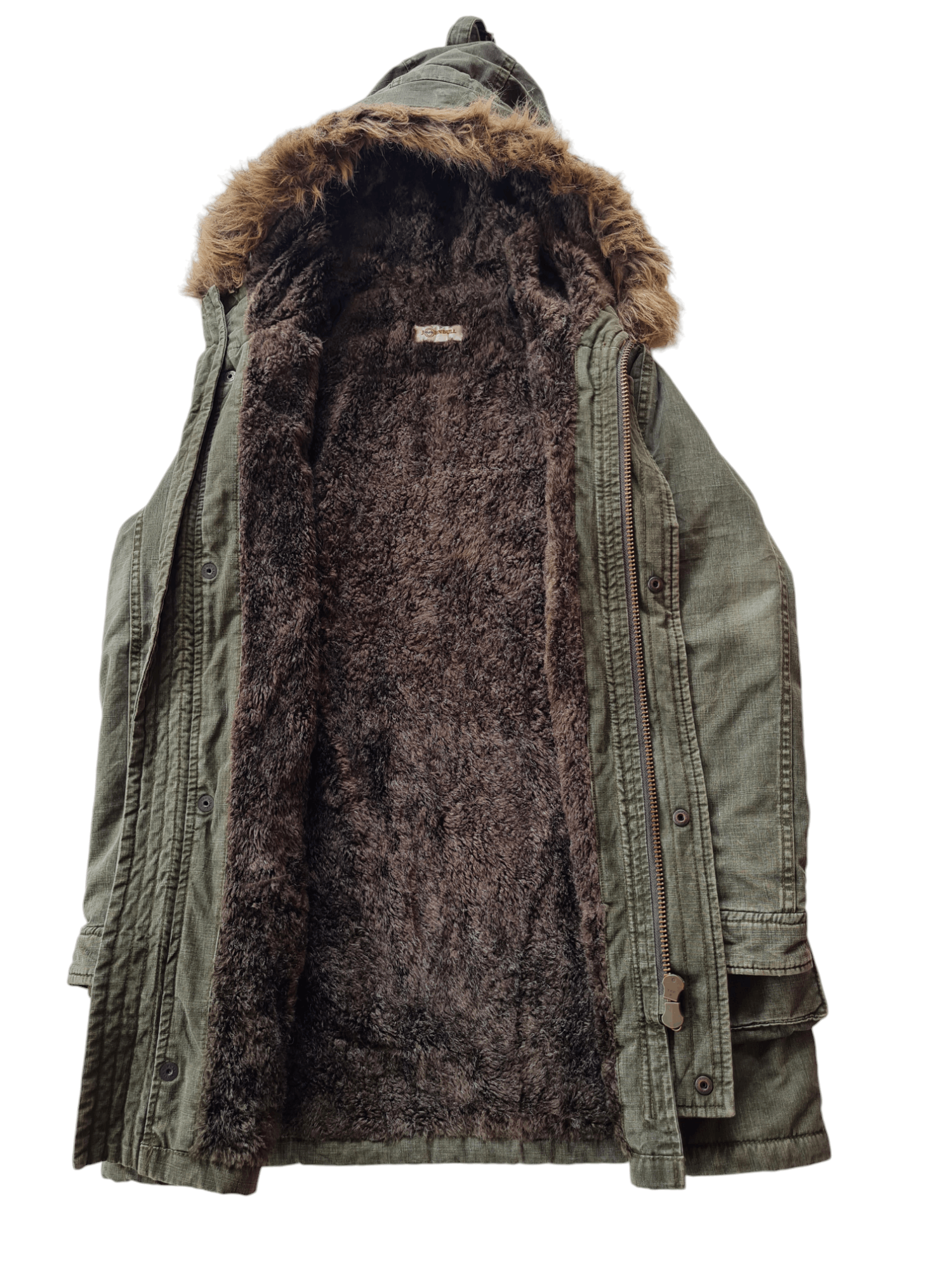 Japanese Brand × Johnbull × Vintage Vintage John Bull Fur Parka Jacket Size US M / EU 48-50 / 2 - 3 Thumbnail