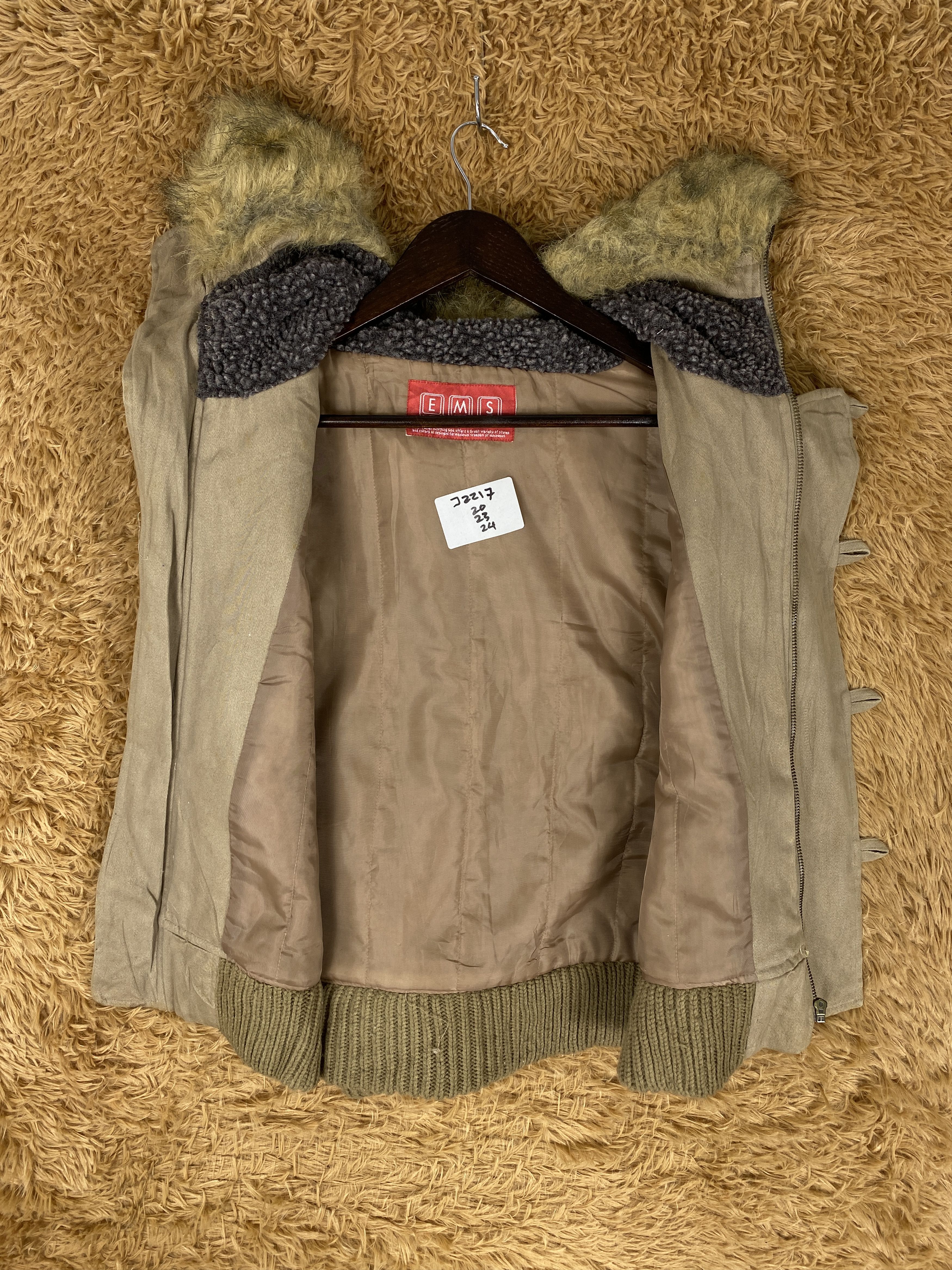 Japanese Brand Vintage EMS Hoodie Winter Jacket J2217 Size US S / EU 44-46 / 1 - 6 Thumbnail