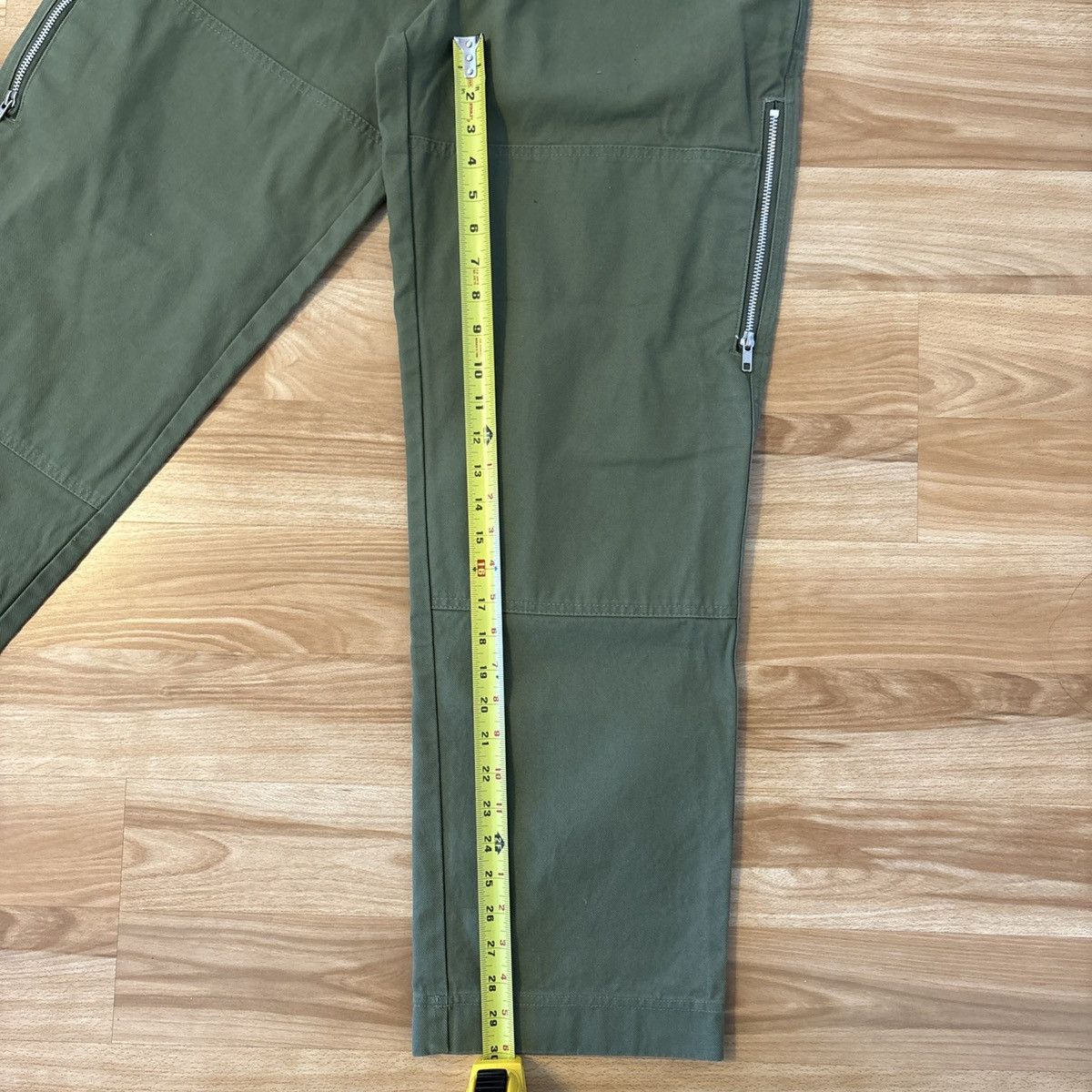 Cav Empt NEW Cav Empt Side Zip Pant in Green Made In Japan - Size M Size US 30 / EU 46 - 15 Thumbnail