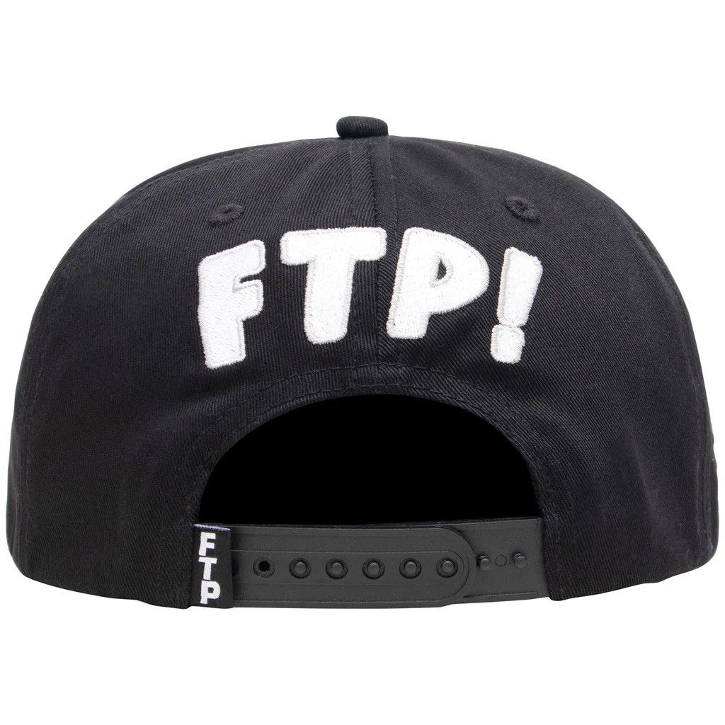 Fuck The Population FTP BORIS 6 PANEL SNAPBACK HAT (BLACK) Size ONE SIZE - 3 Thumbnail