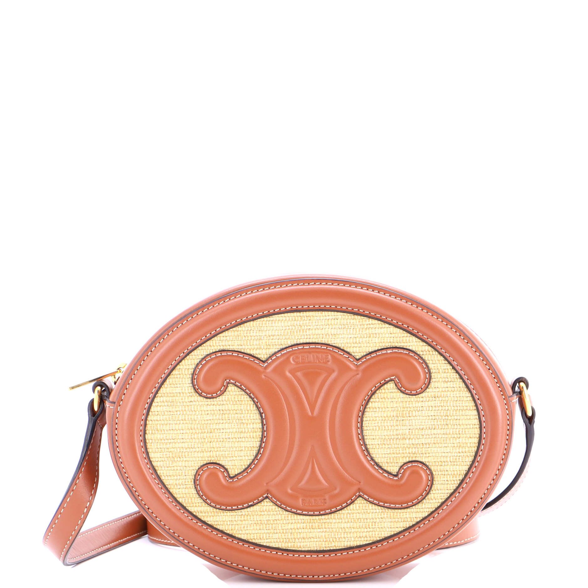 Celine Triomphe Oval Crossbody Bag Size ONE SIZE - 1 Thumbnail