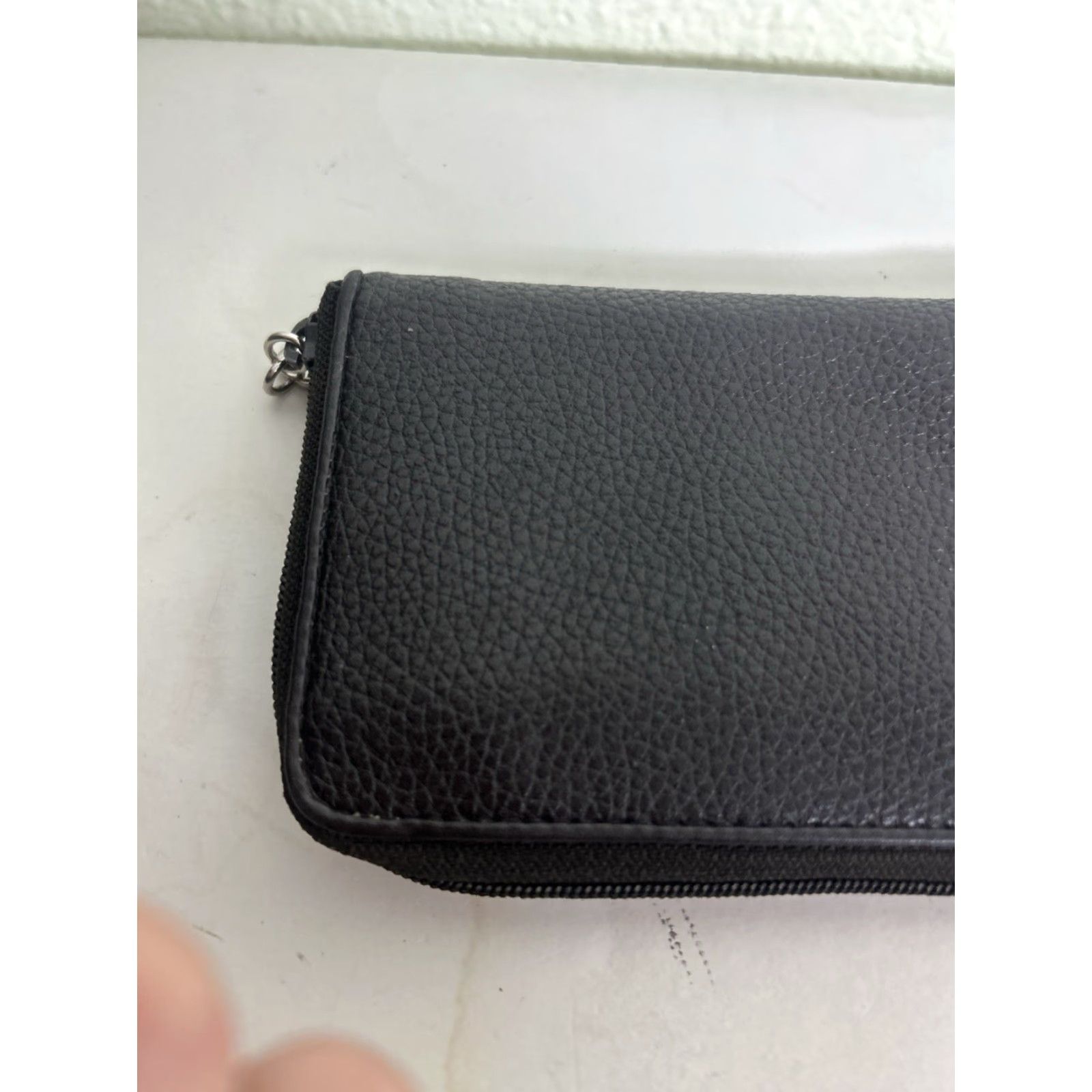 Guess GUESS Wallet Women Long Zip-Around Pebbled Texture Brown 7x4 Credit Card Folding Logo Zipper Bag Accessory Card Holder Size ONE SIZE - 6 Thumbnail