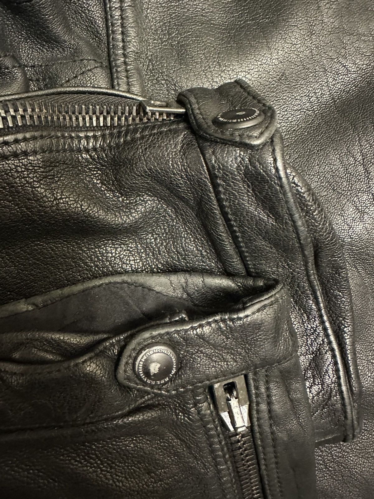 Burberry Prorsum Burberry Prorsum ss11 leather biker pants size IT 52 Size US 34 / EU 50 - 14 Thumbnail