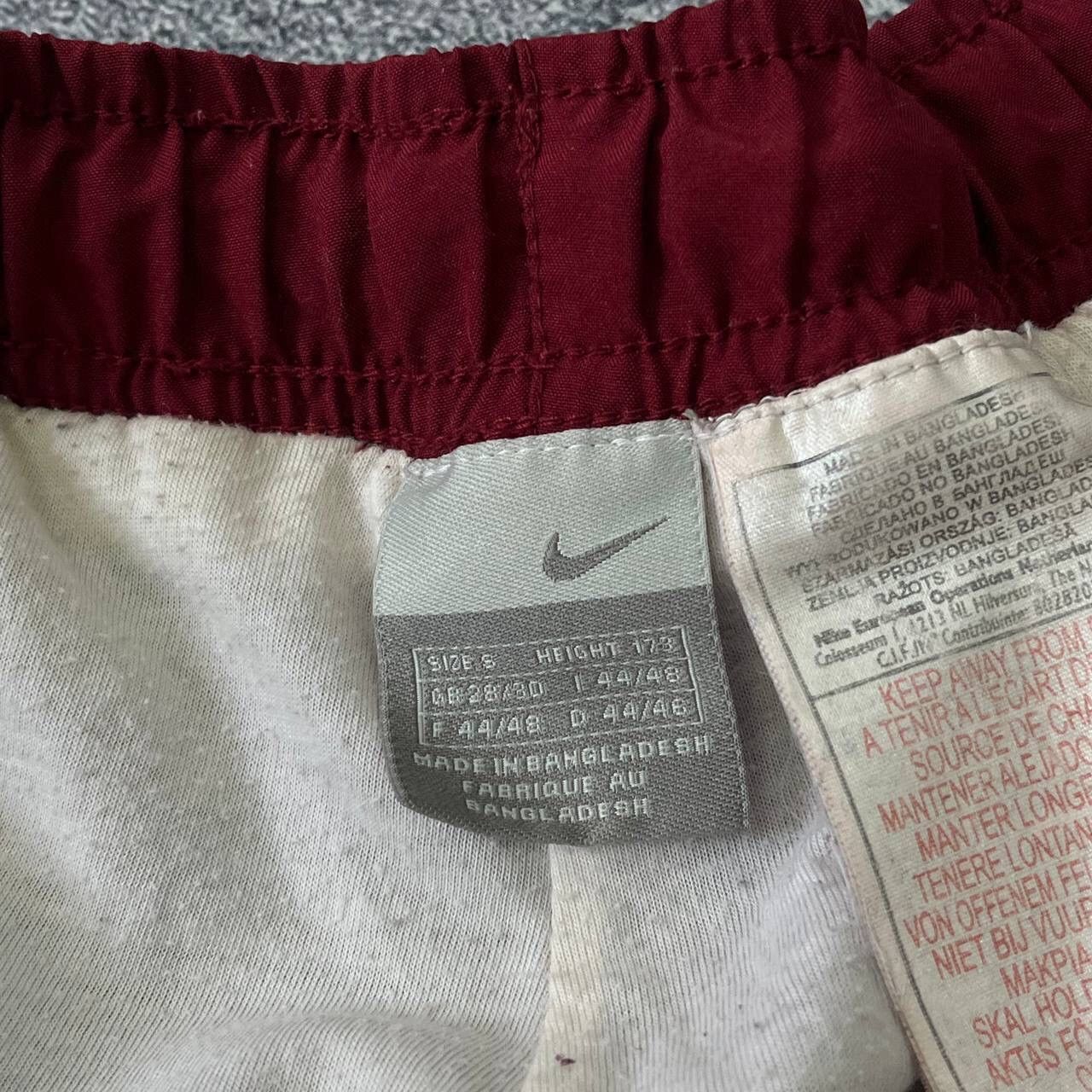 Nike Nike Vintage Track Pants Parashute Red Windbreake Joggers Size US 32 / EU 48 - 5 Thumbnail