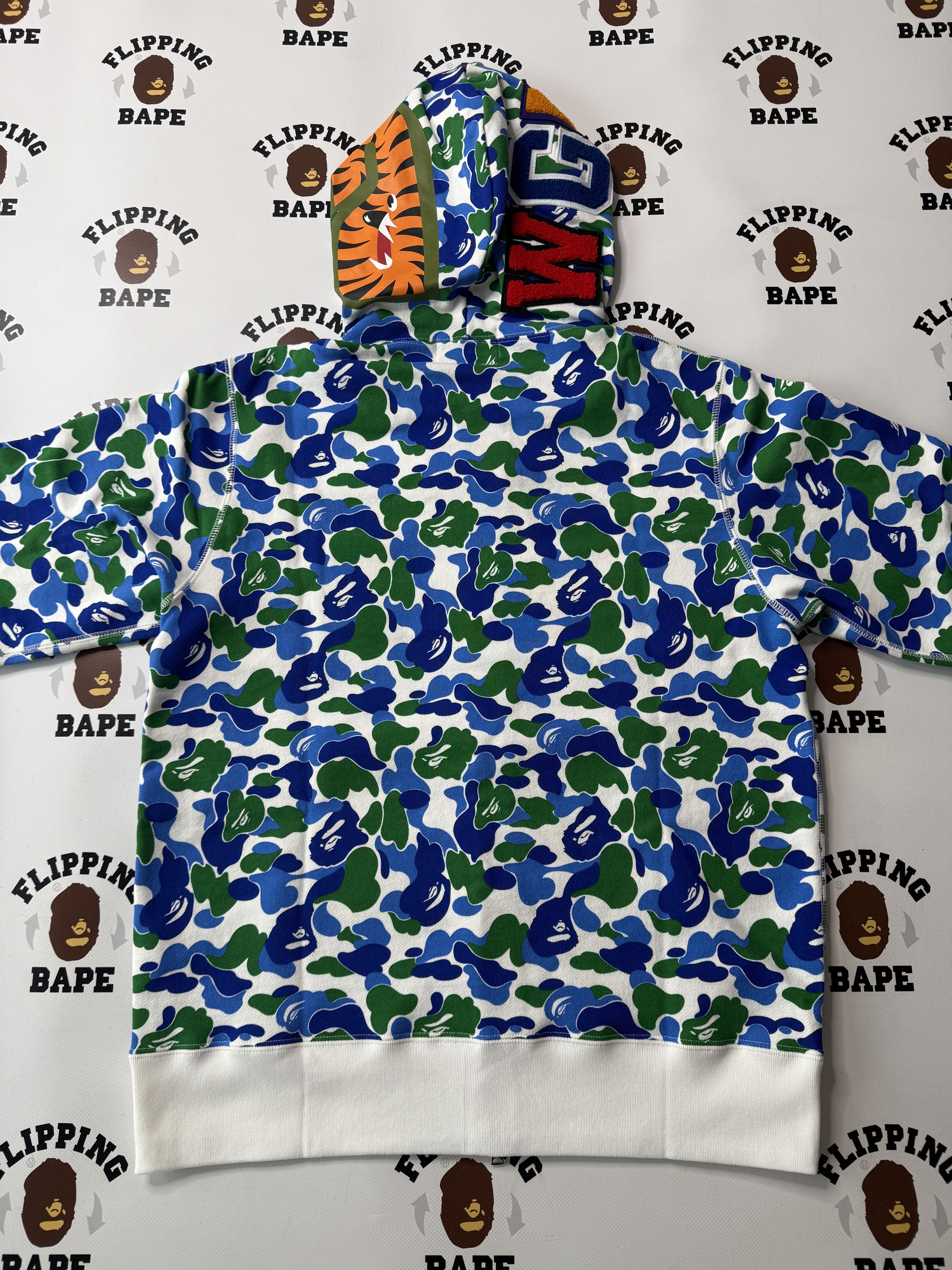 Bape BAPE STORE IKEBUKURO OPENING SHARK FULL ZIP HOODIE (2025) Size US M / EU 48-50 / 2 - 9 Thumbnail